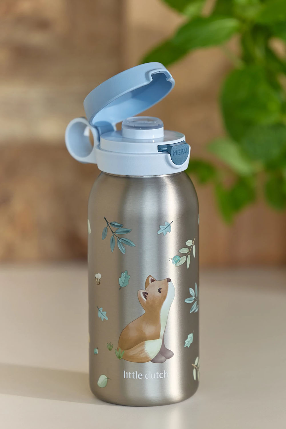 Thermoflasche mit Klappdeckel Campus - Forest Friends 500 ml