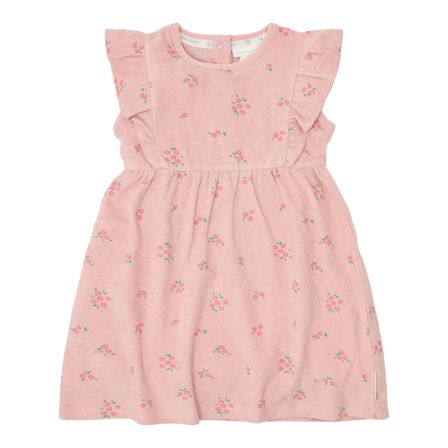 Kleid ärmellos mit Rüschen - Dreamy Pink rosa (Gr. 62/68)