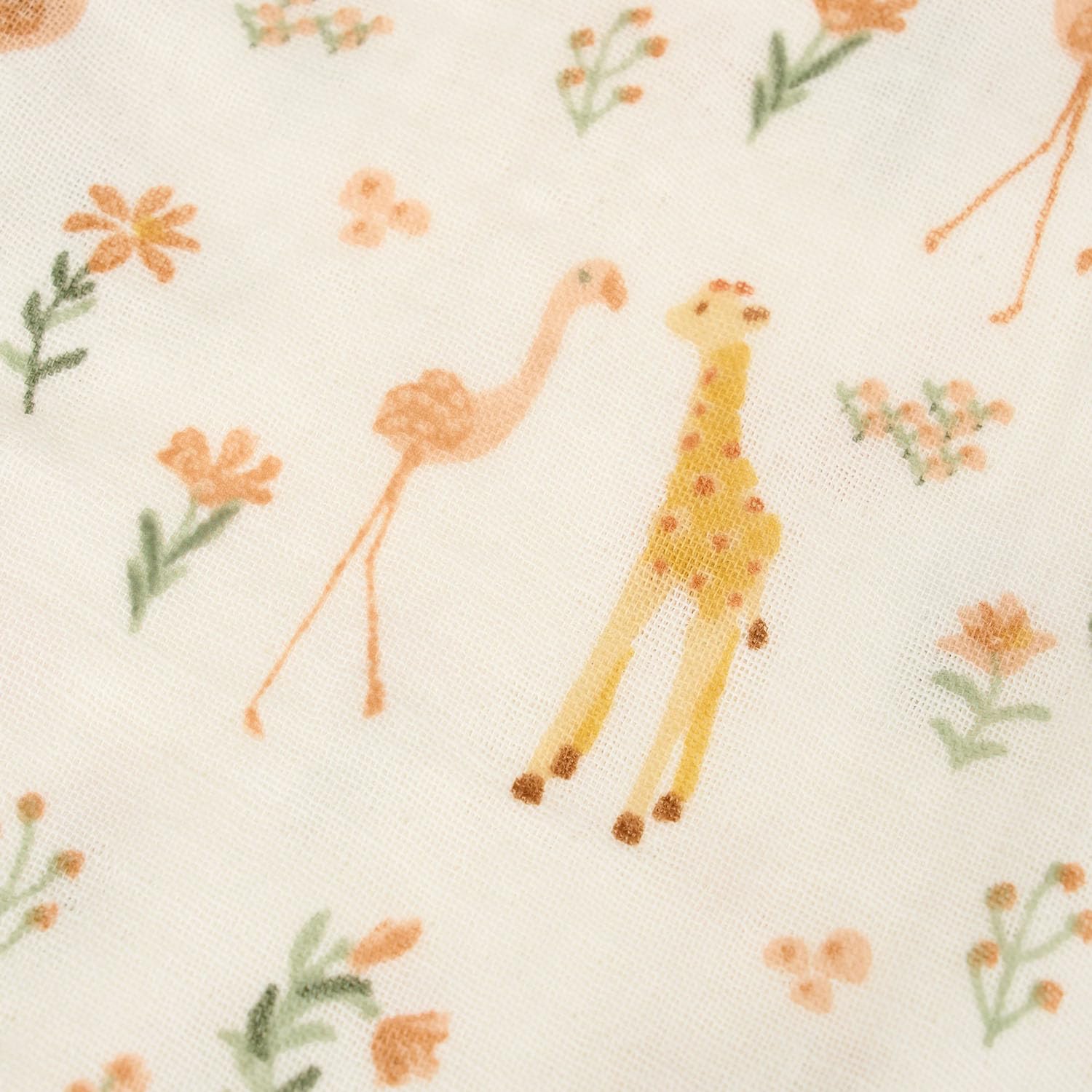 Wickelauflagenbezug Blooming Safari - Safari Friends (50x70 cm)
