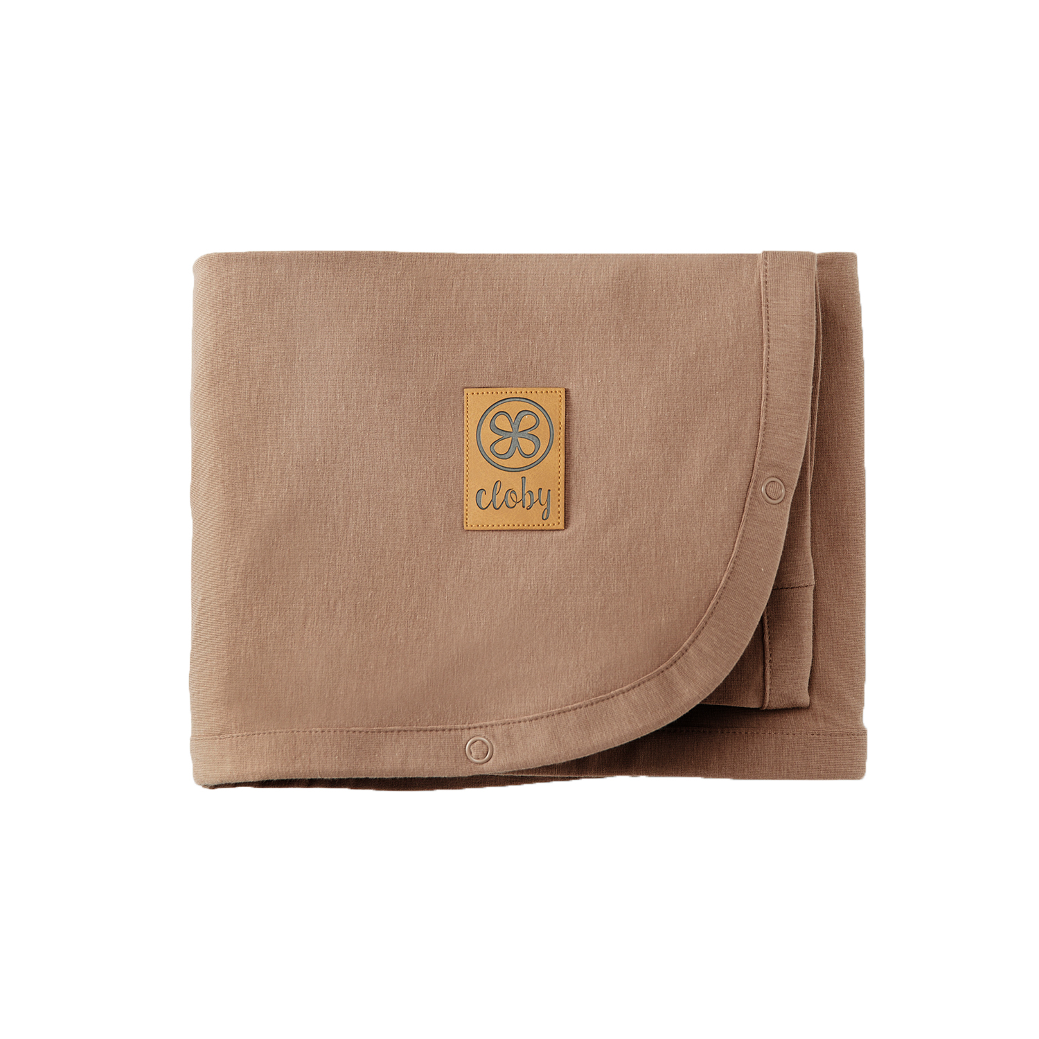 Decke mit UV-Schutz (UPF 50+) Peanut Brown braun (95x73 cm)