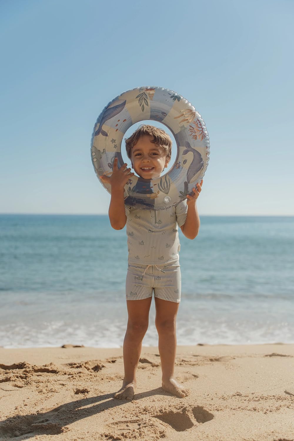 Schwimmshirt + Badehose 2er Set - Ocean Adventure grün (Gr. 62/68)