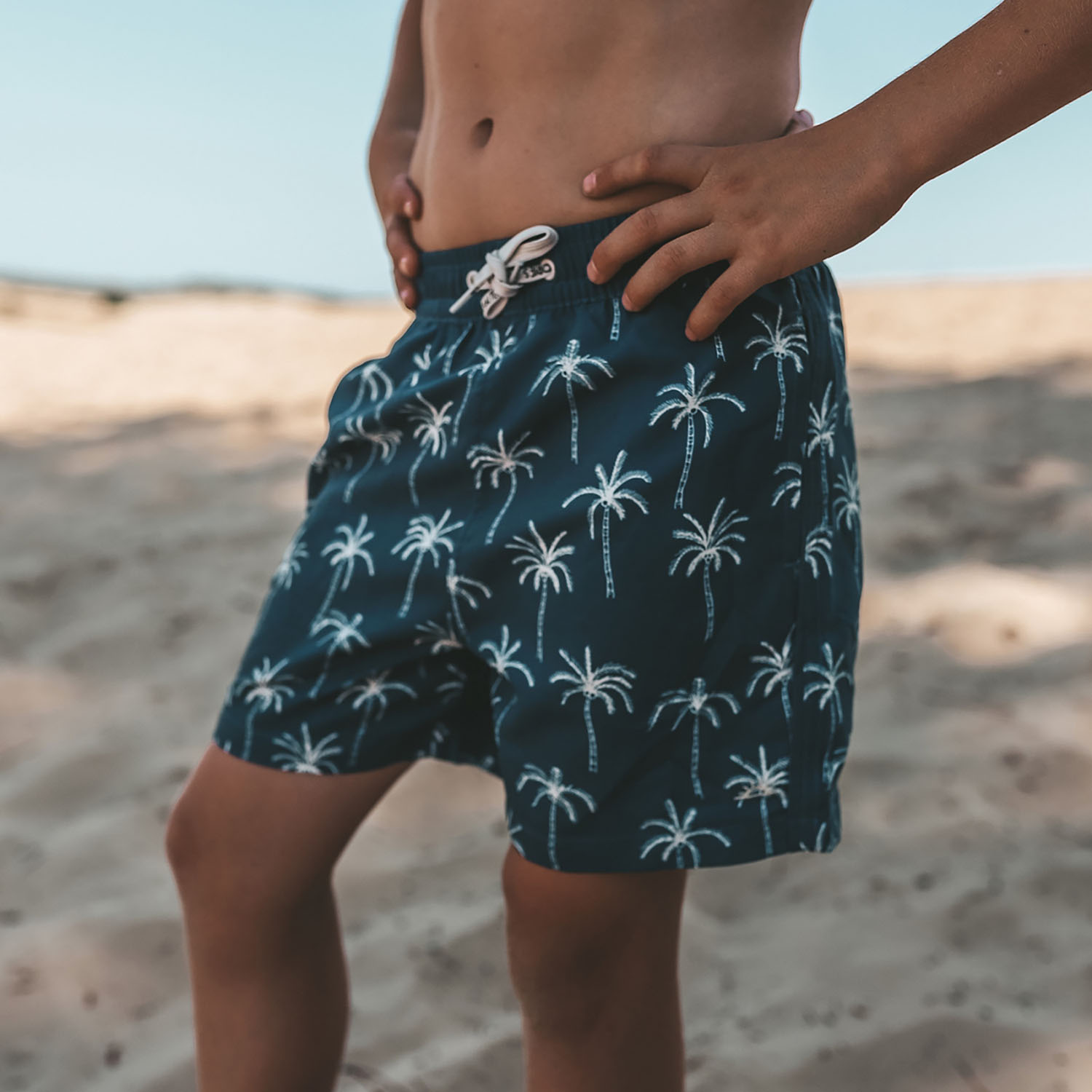 Badehose / Badeshorts - Tropic / Shawn blau (Gr. 98/104)