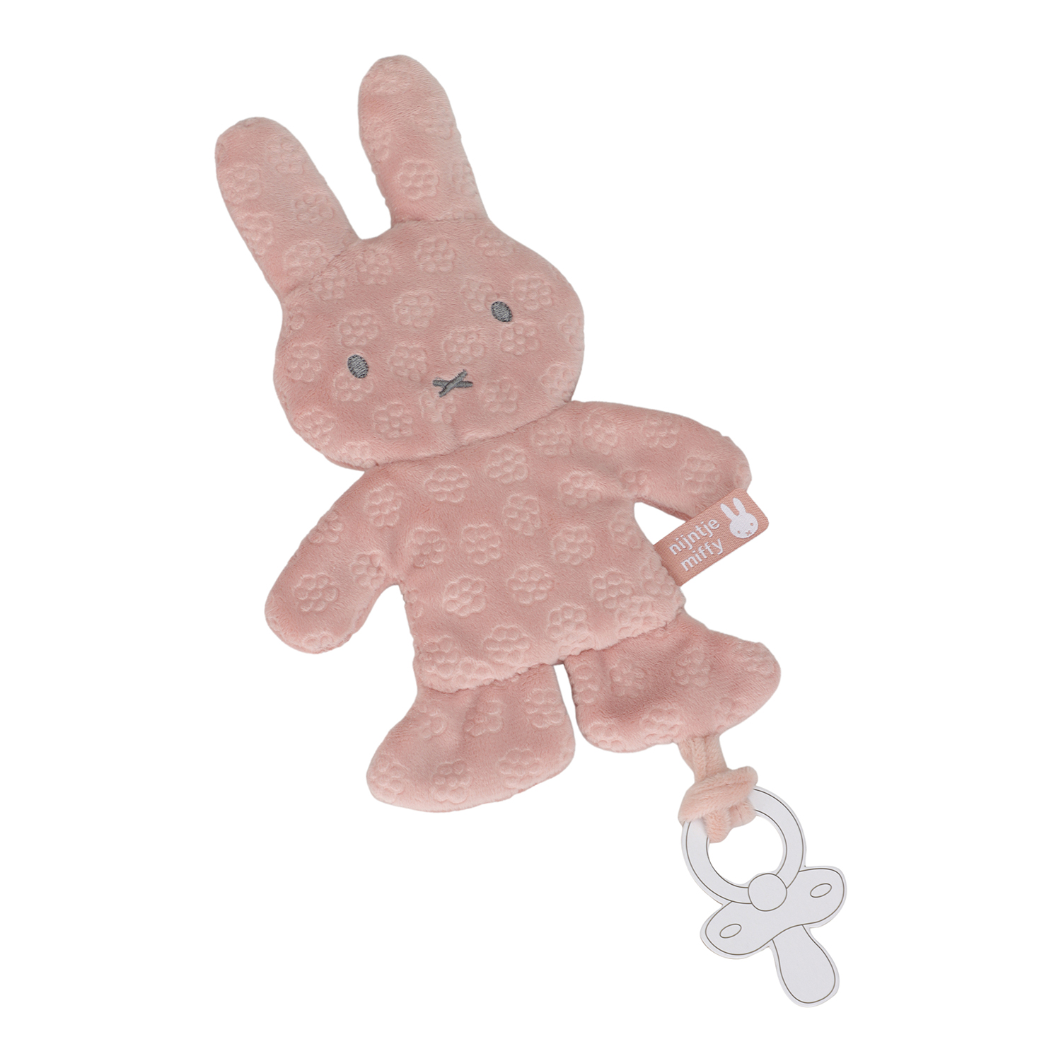 Kuscheltuch Schnullertuch Miffy - Pink Flower Kuscheltuch Schnullertuch Miffy - Pink Flower