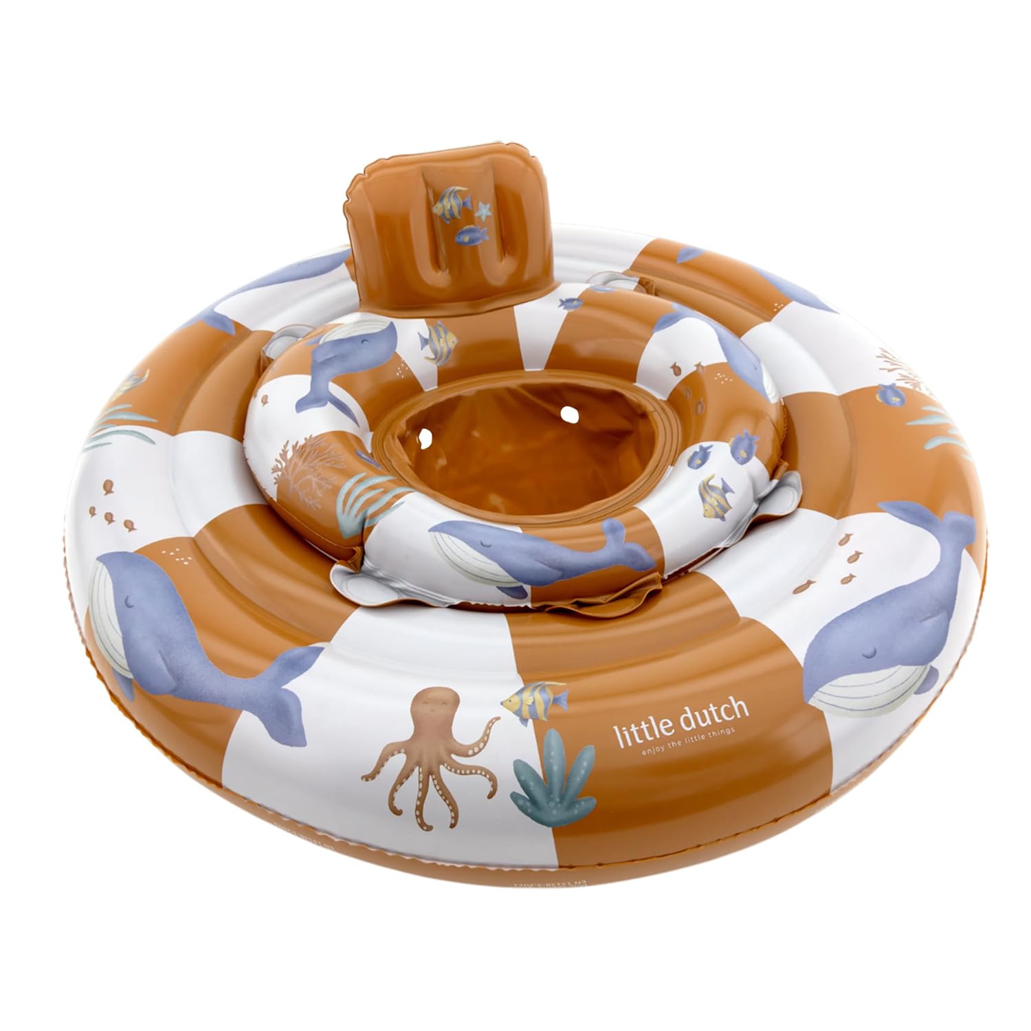 Schwimmring / Schwimmsitz für Babys - Ocean World orange