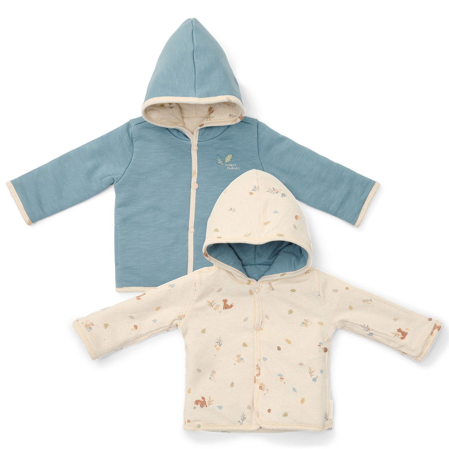 Wendejacke Stone Blue - Forest Friends (Gr. 44) Wendejacke Stone Blue - Forest Friends (Gr. 44)