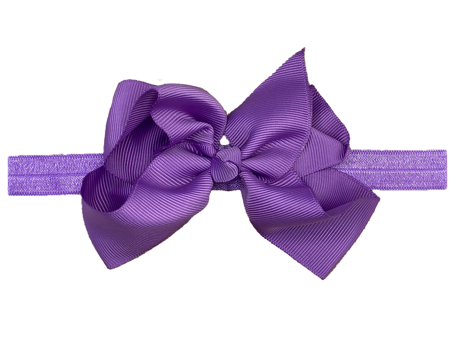 Haarband Schleife groß lila