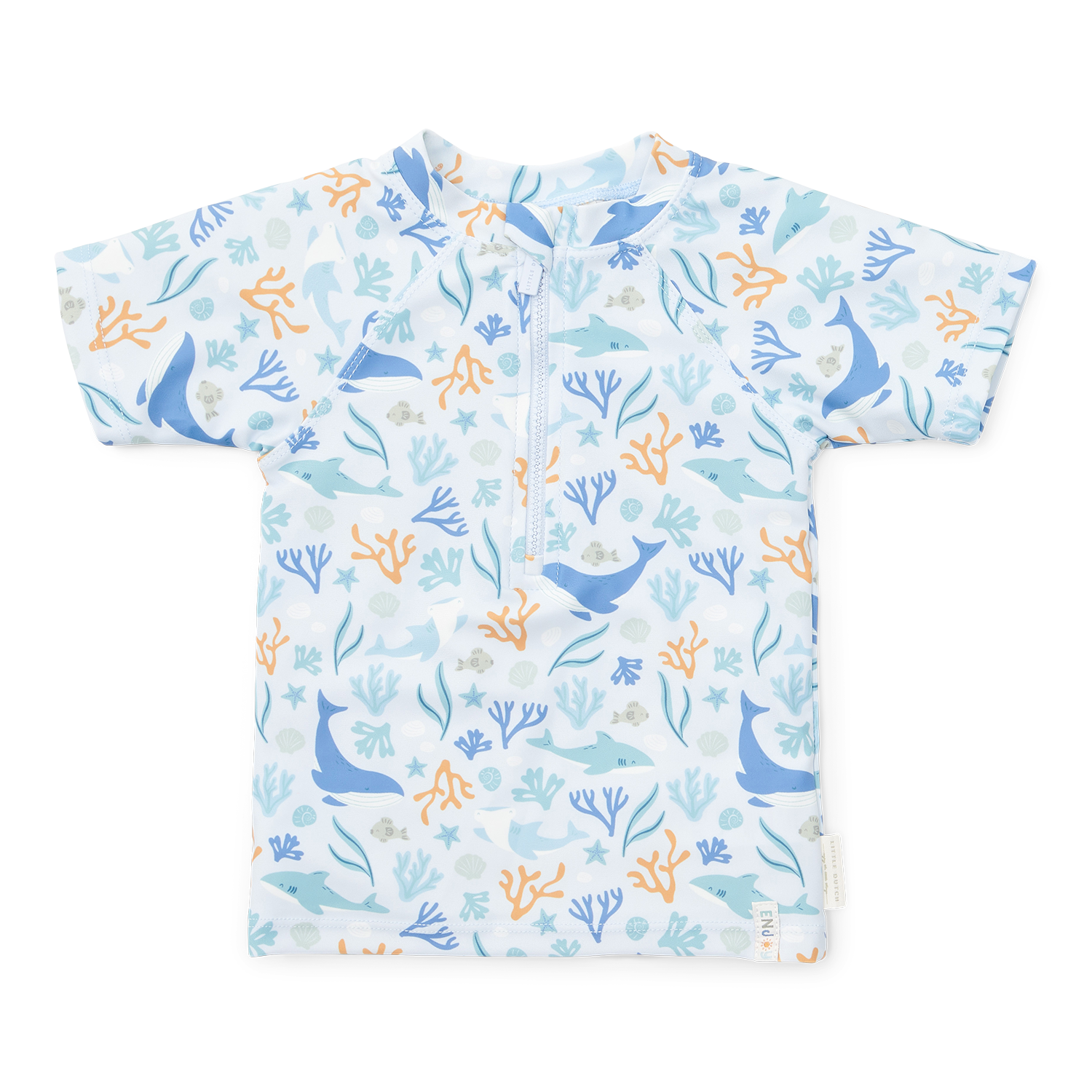 Schwimmshirt kurzarm - Ocean Dreams blau (Gr. 86/92)