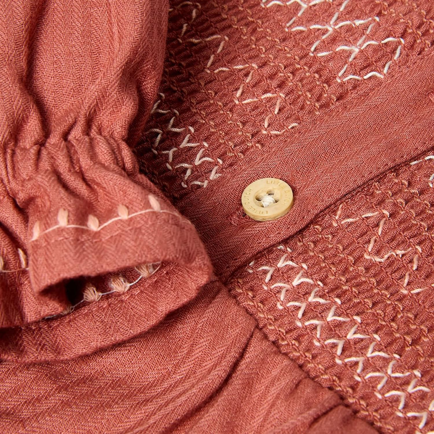 Kleid langärmlig Deep Berry - Safari Friends rosa (Gr. 80)