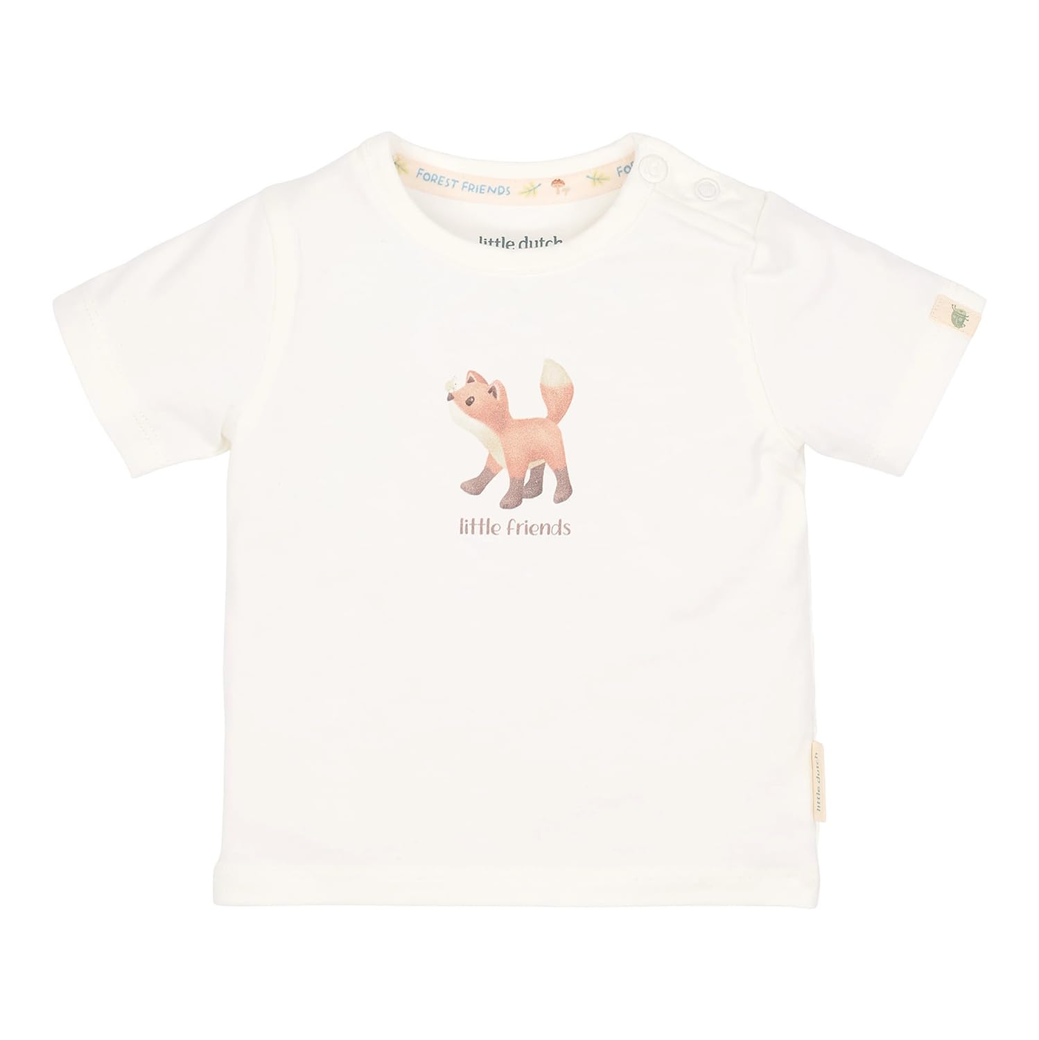 T-Shirt Fuchs Snow White - Forest Friends weiß (Gr. 50)