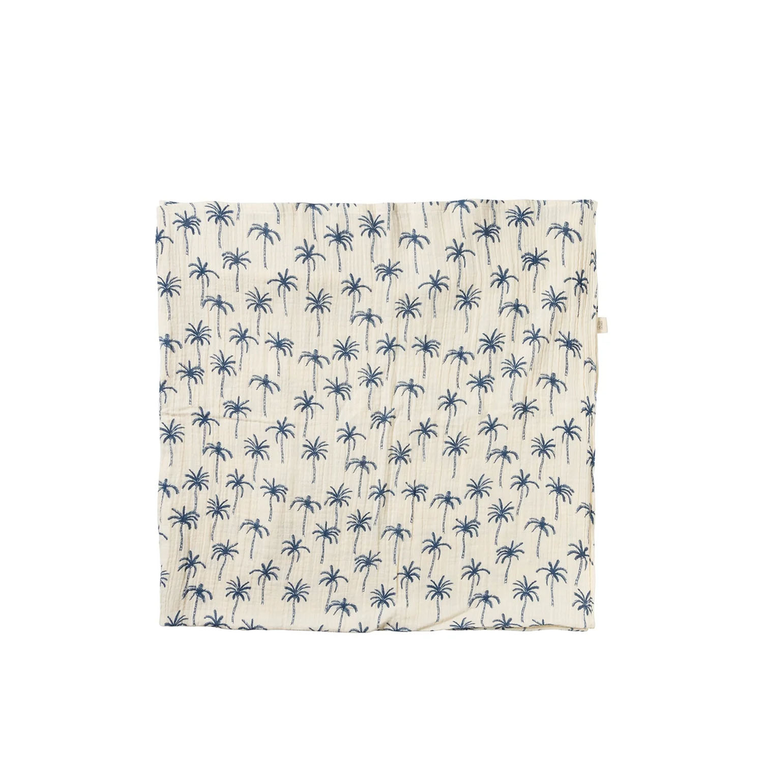 Kinderdecke Musselin - Tropic / Sjoerd beige / blau (120x120 cm) Kinderdecke Musselin - Tropic / Sjoerd beige / blau (120x120 cm)