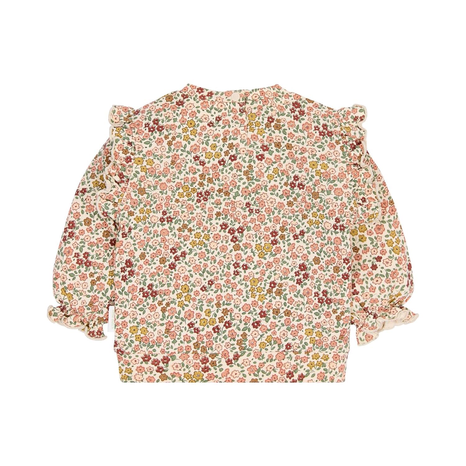 Long Sleeve Shirt / Pullover Blumendruck - Safari Friends rosa (Gr. 74)