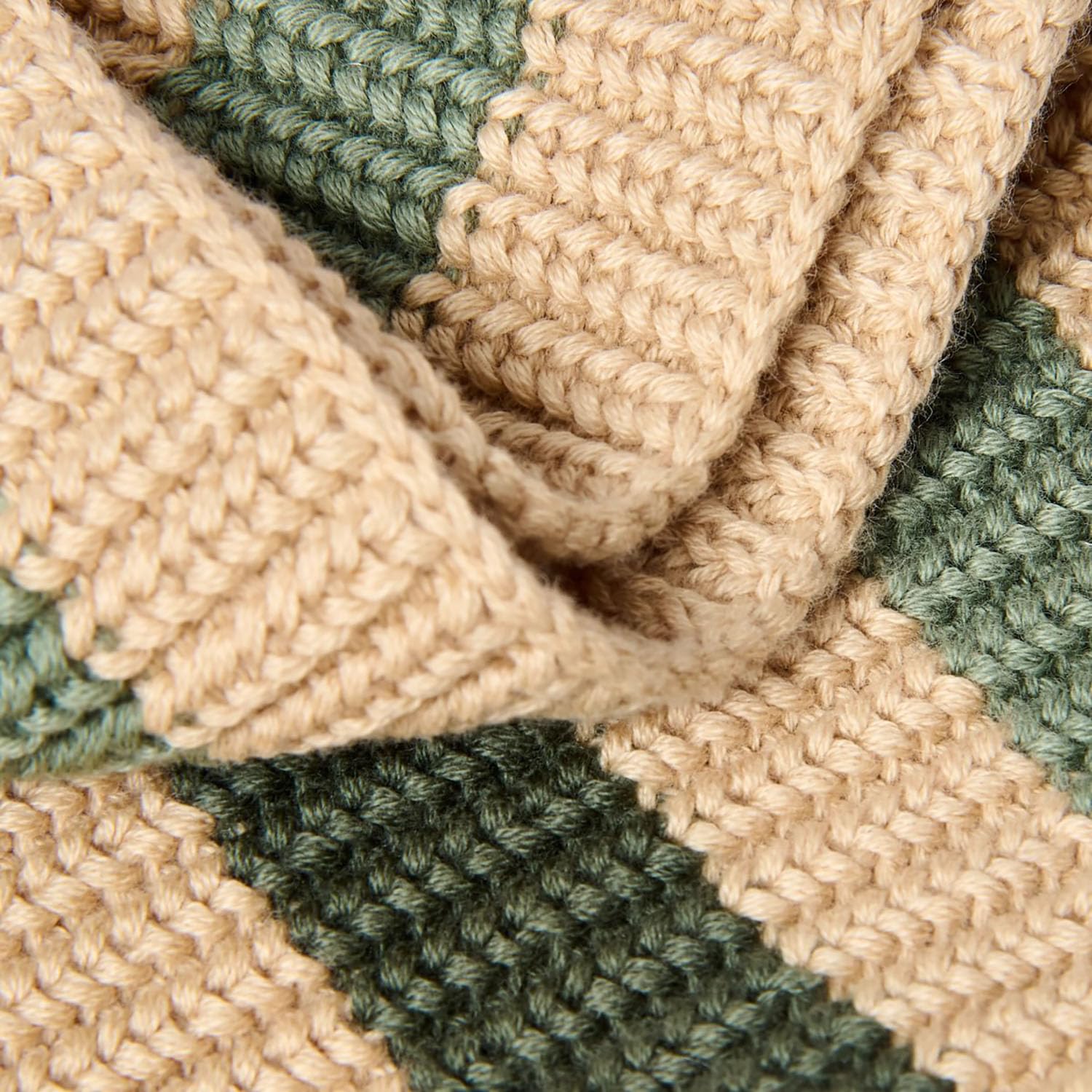 Schal Strick / Rundhalsschal Warm Taupe - Safari Friends beige