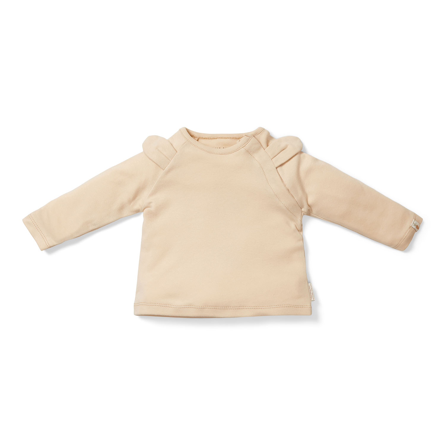 Long Sleeve Shirt / Langarmshirt Bunny mit Ohren Winter beige (Gr. 50/56)