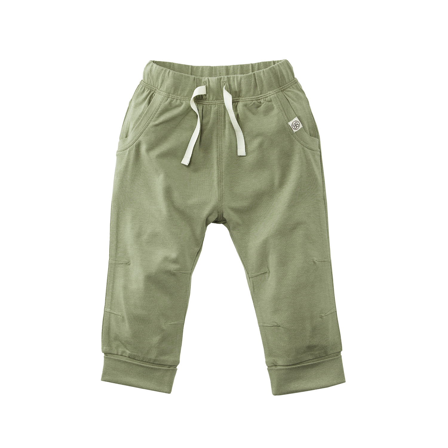 Hose / Jogginghose mit UV-Schutz (UPF 50+) - olive (Gr. 2-3 Jahre)