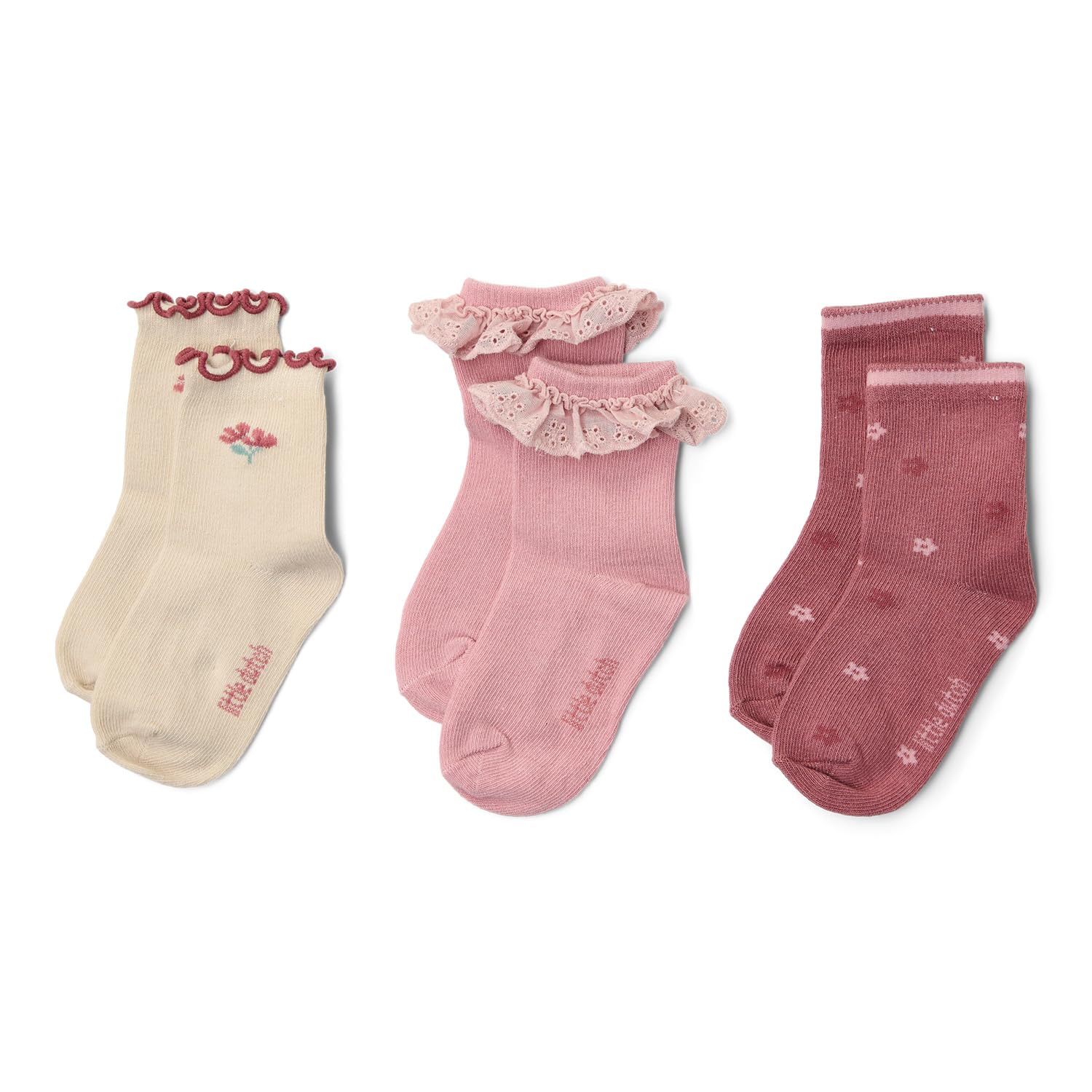 Babysocken 3er Set - Fairy Garden rosa (Gr. 17-19) Babysocken 3er Set - Fairy Garden rosa (Gr. 17-19)