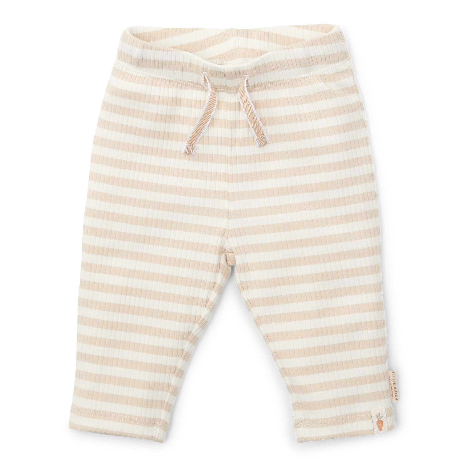 Hose gestreift - Newborn Naturals sand / weiß (Gr. 68)
