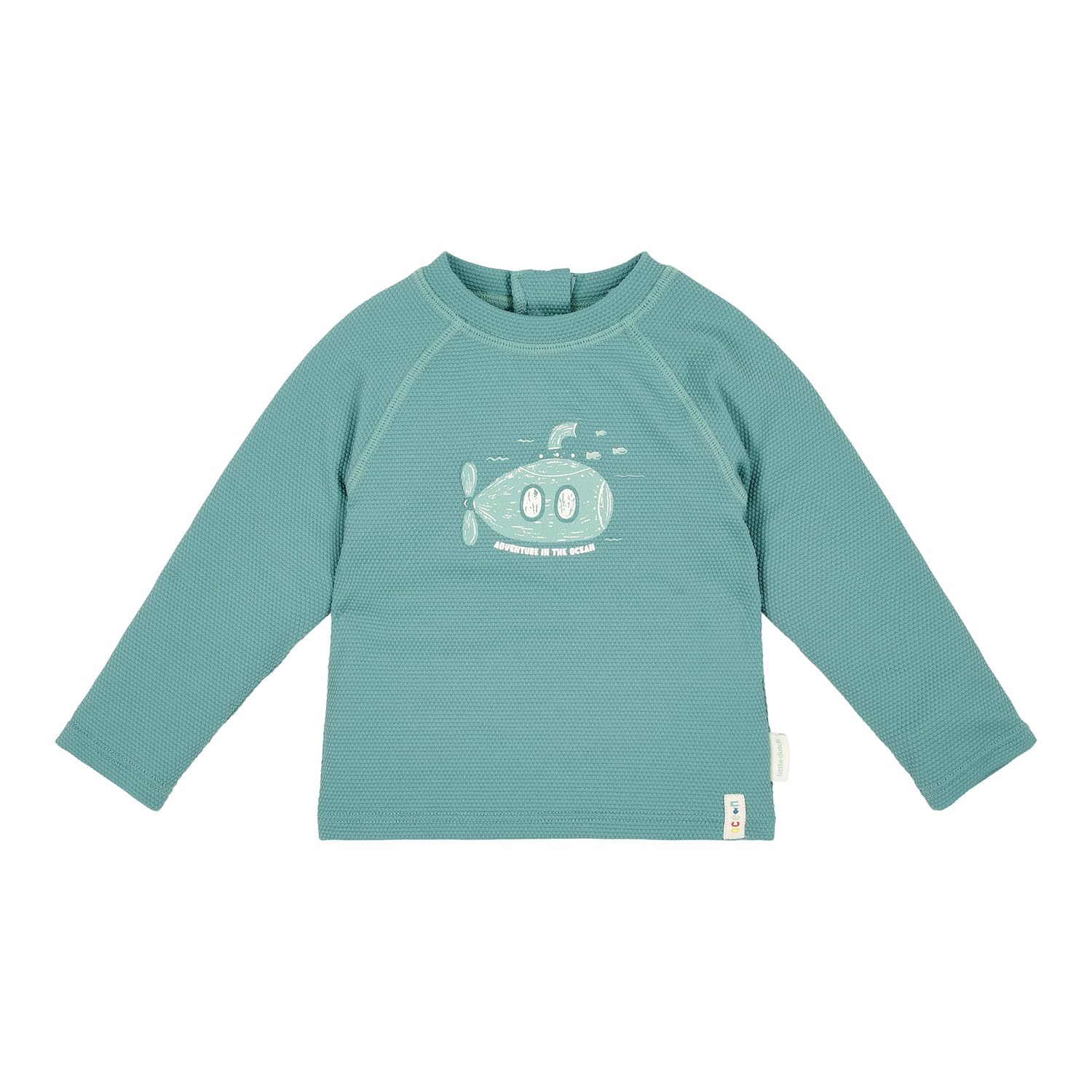 Schwimmshirt langarm - Ocean Green grün (Gr. 74/80)