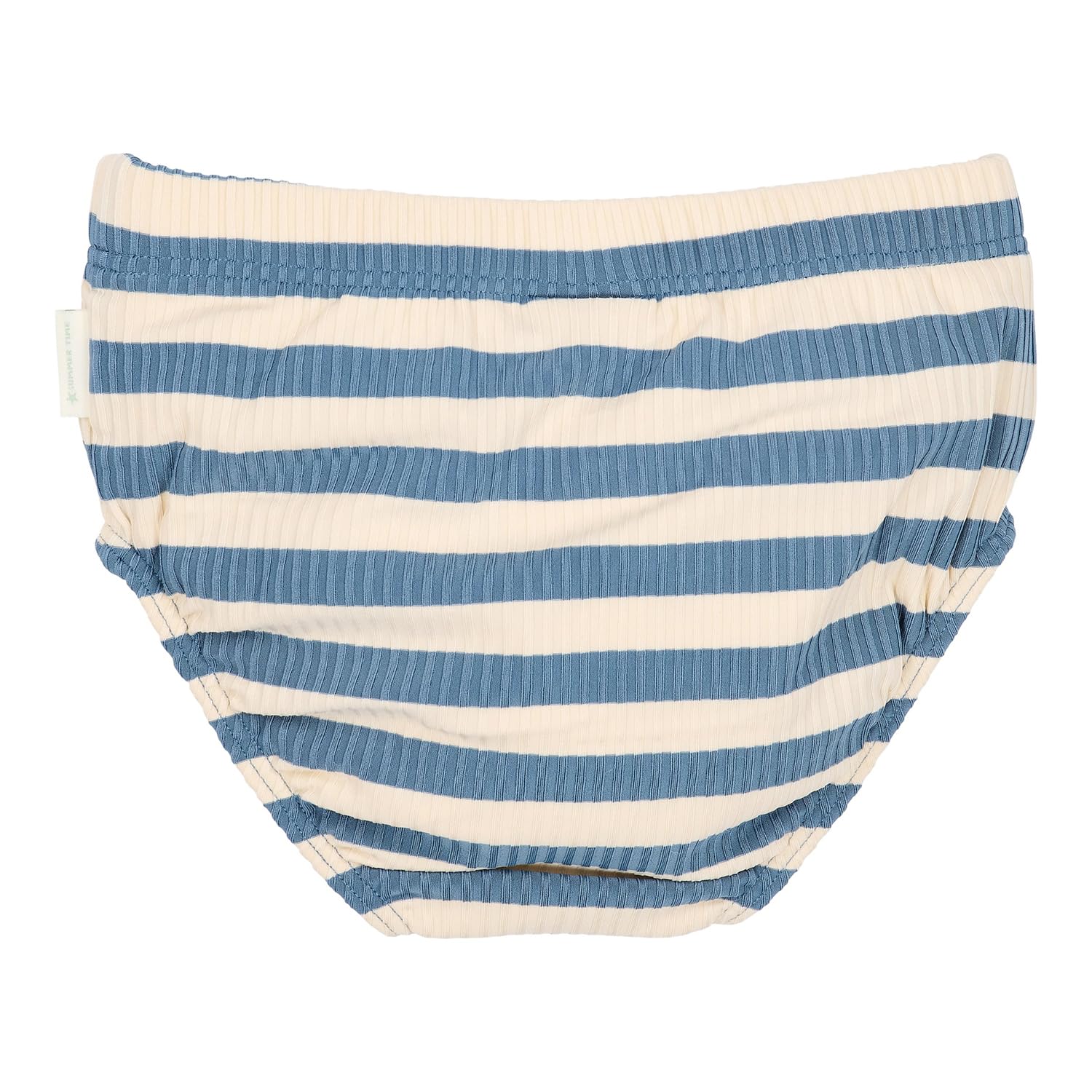 Badehose / Schwimmwindel - Ocean Blue Stripes blau / weiß (Gr. 62/68)