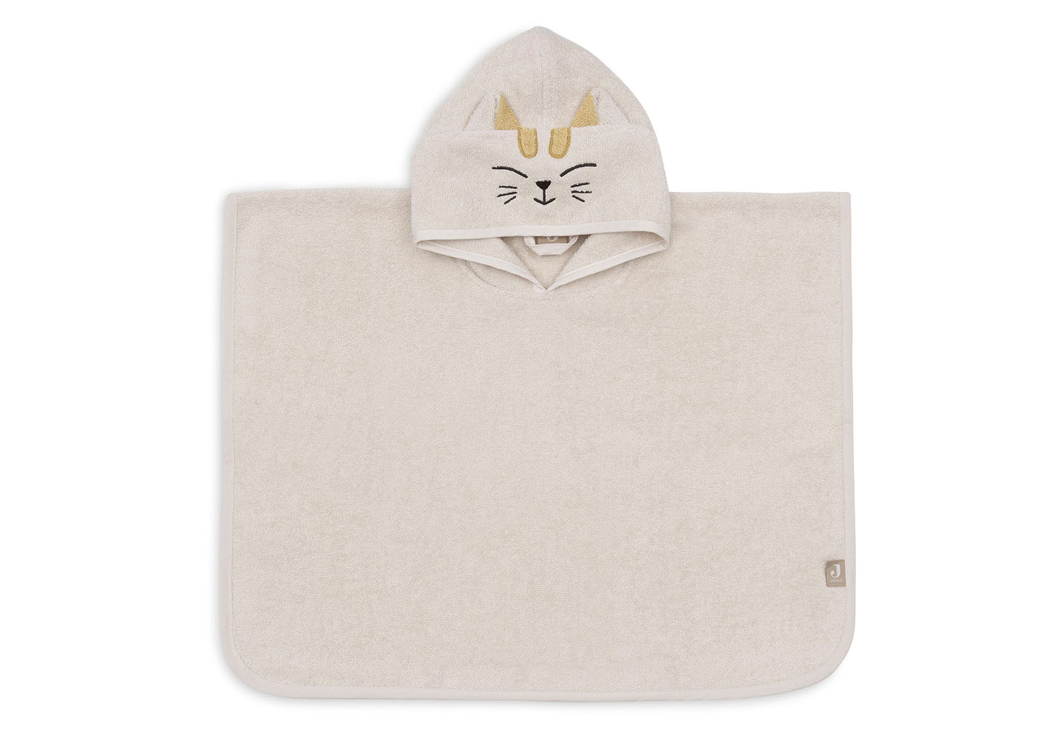 Badeponcho Katze Charlie - Tiny Park beige