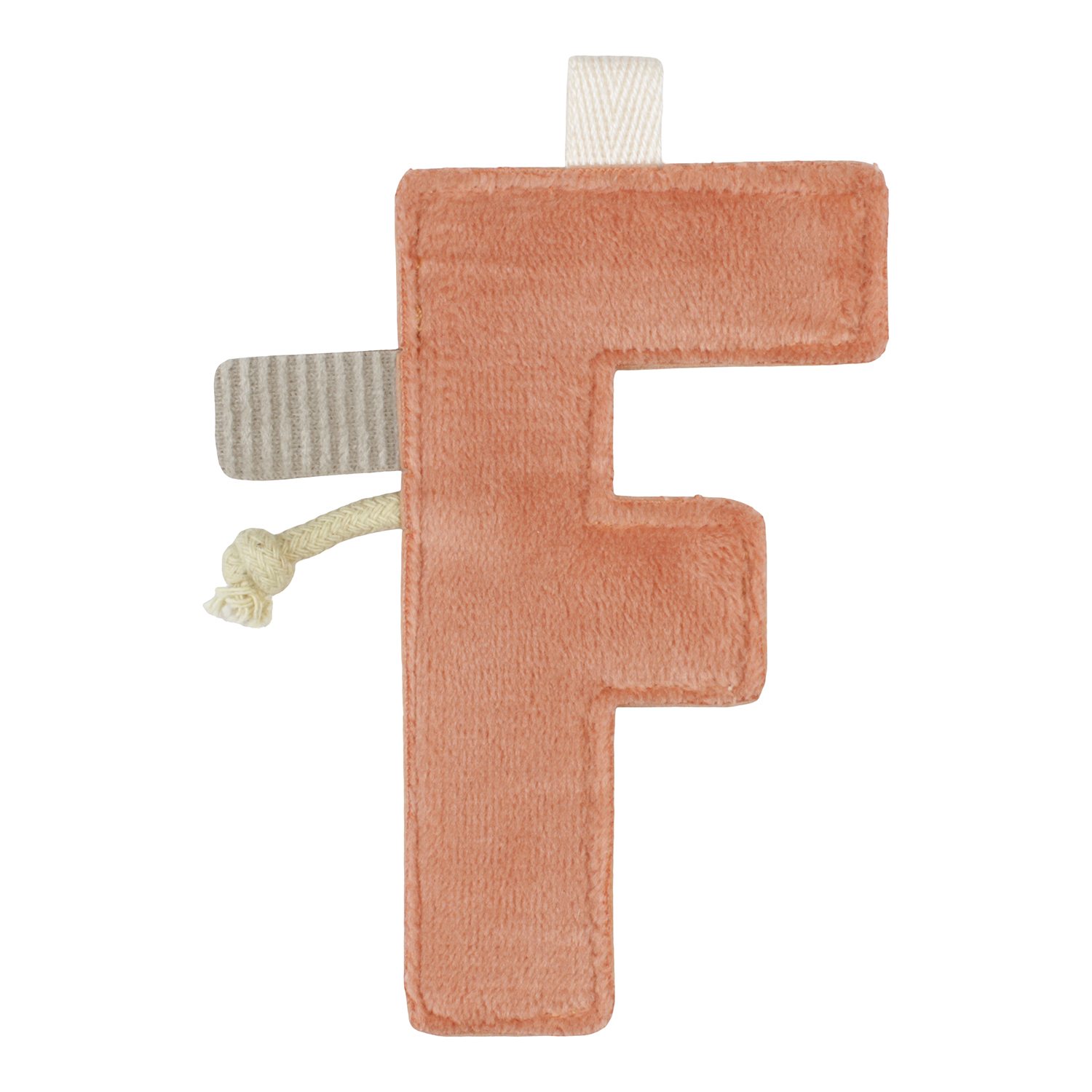 Anhänger Stoffbuchstabe "F" Anhänger Stoffbuchstabe "F"