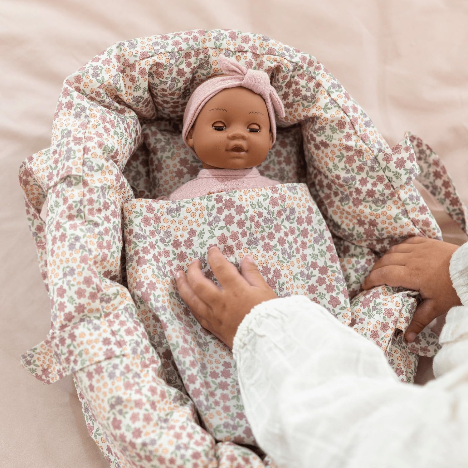 Puppen-Reisebett - Essentials rosa
