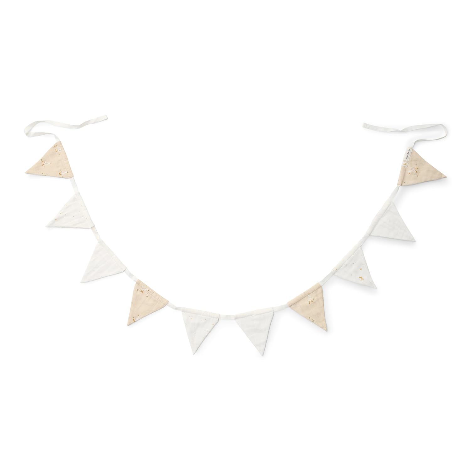 Wimpelkette Musselin Little Goose - Newborn Naturals beige