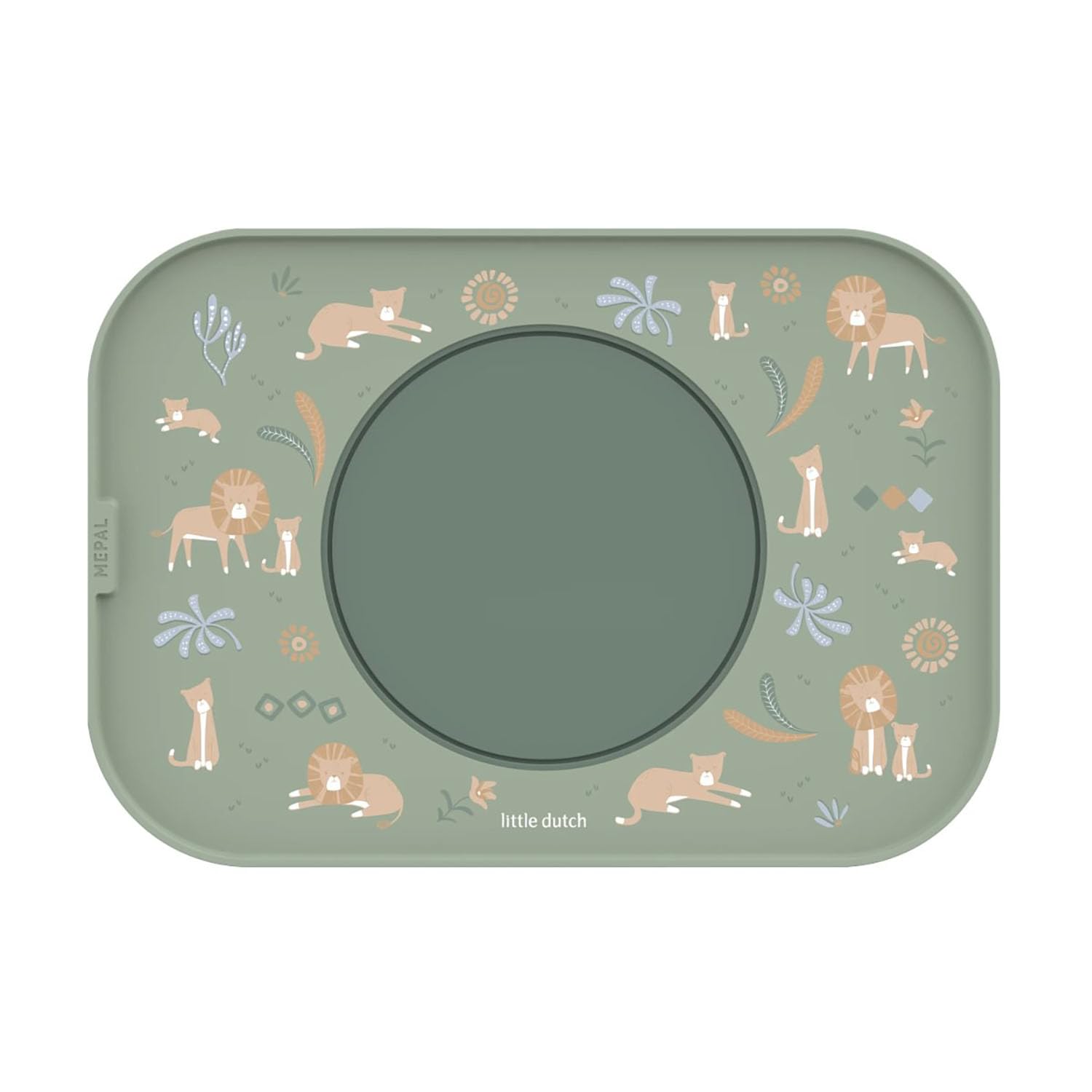 Tischset Mio - Safari Friends grün