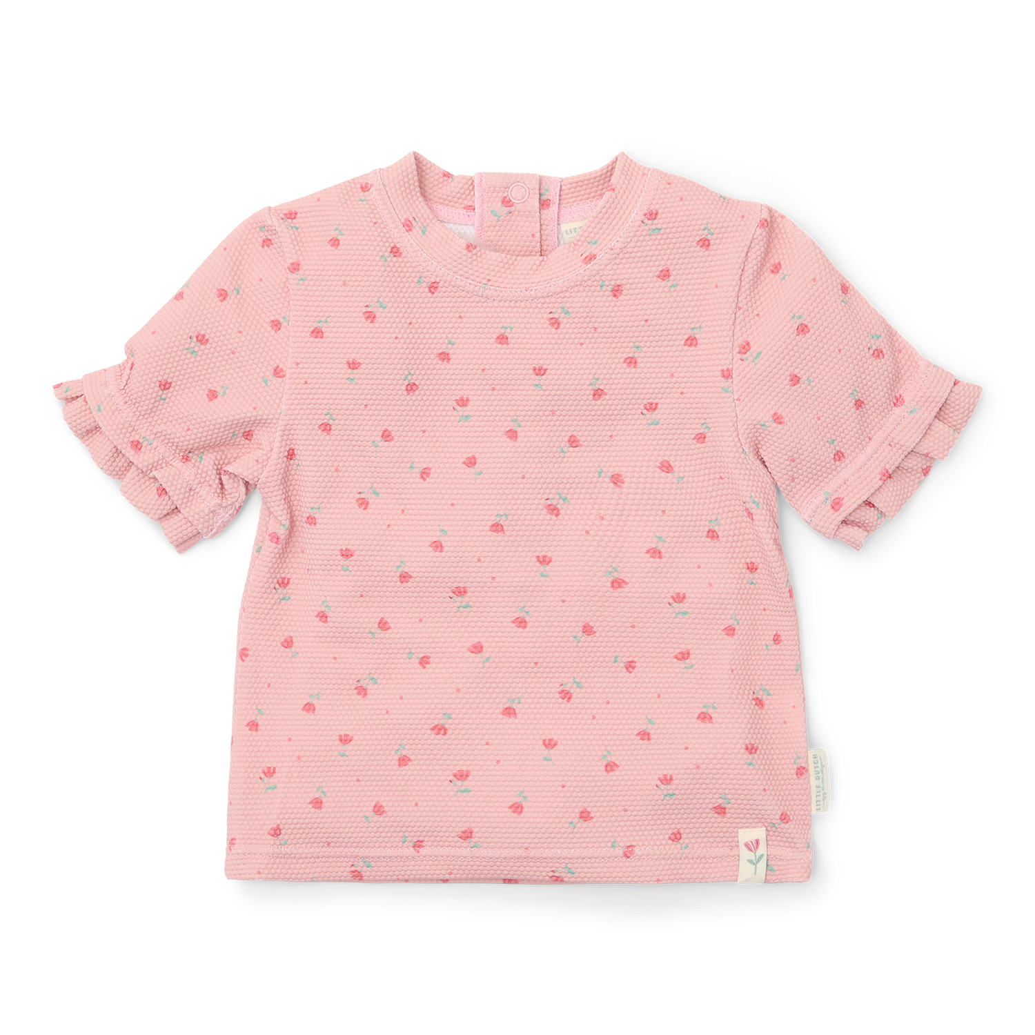Schwimmshirt mit Rüschen kurzarm - Sunny Flowers Blush (Gr. 62/68) Schwimmshirt mit Rüschen kurzarm - Sunny Flowers Blush (Gr. 62/68)