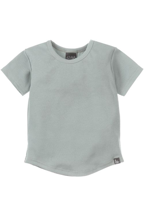 T-Shirt Rippe grün (Gr. 62/68) T-Shirt Rippe grün (Gr. 62/68)