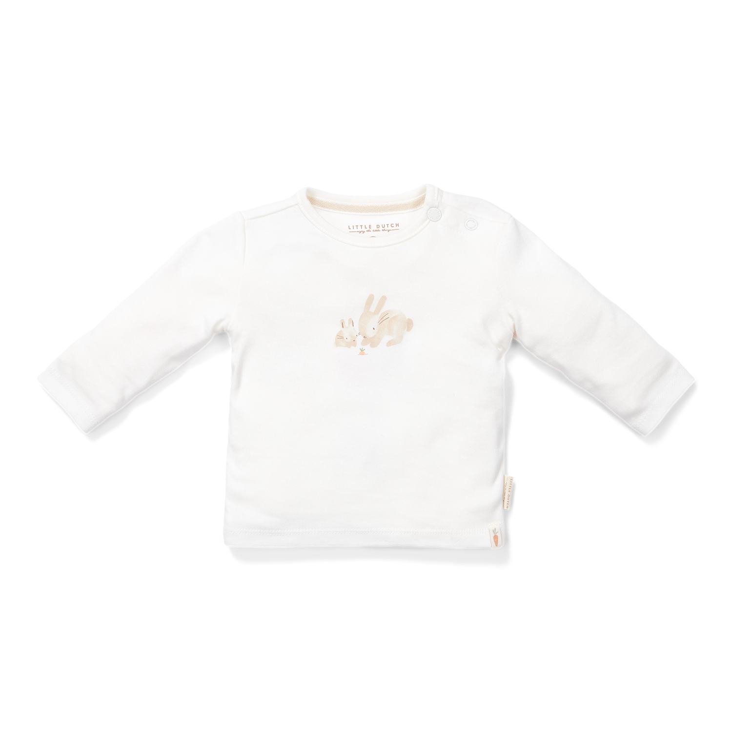 Long Sleeve Shirt / Langarmshirt Hase - Newborn Naturals (Gr. 50)