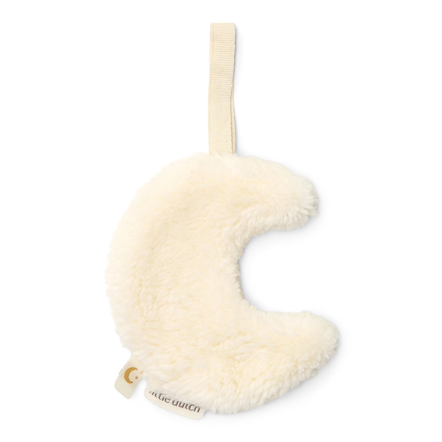 Schnullertuch Plüsch Mond Pure Soft White - Essentials weiß