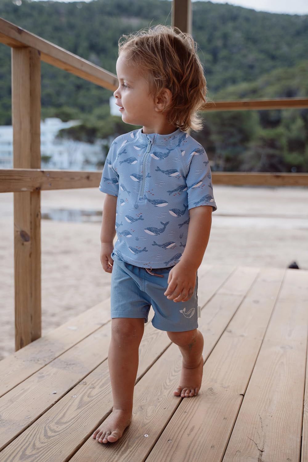 Badehose / Badeshorts - Ocean Blue blau (Gr. 62/68)