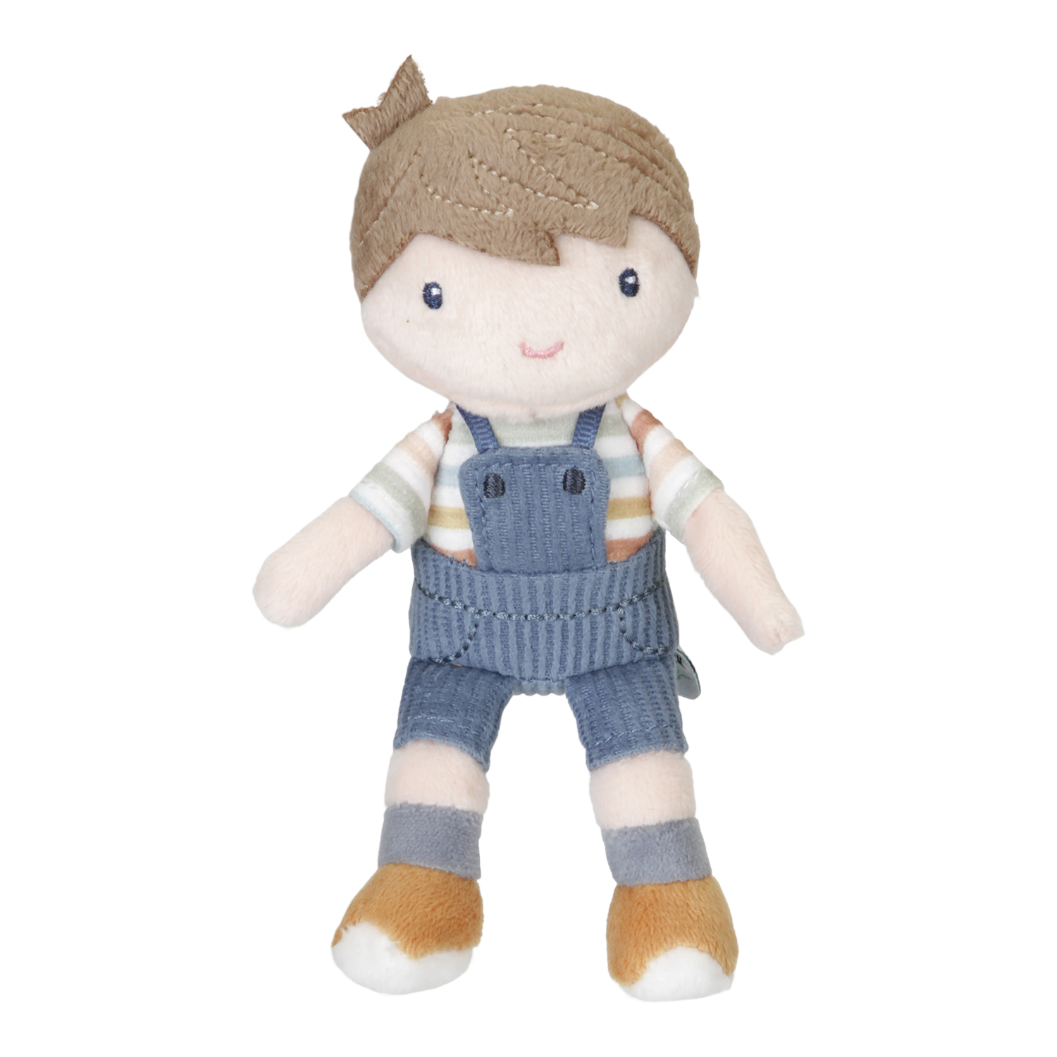 Stoffpuppe Jim (10 cm) - Vintage Sunny Stripes  Stoffpuppe Jim (10 cm) - Vintage Sunny Stripes