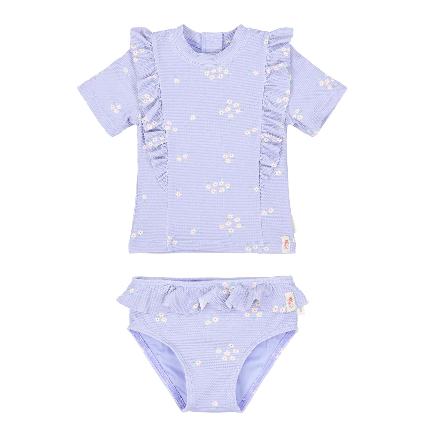 Schwimmshirt kurzarm + Badehose 2er Set - Dreamy Lavender lila (Gr. 74/80)
