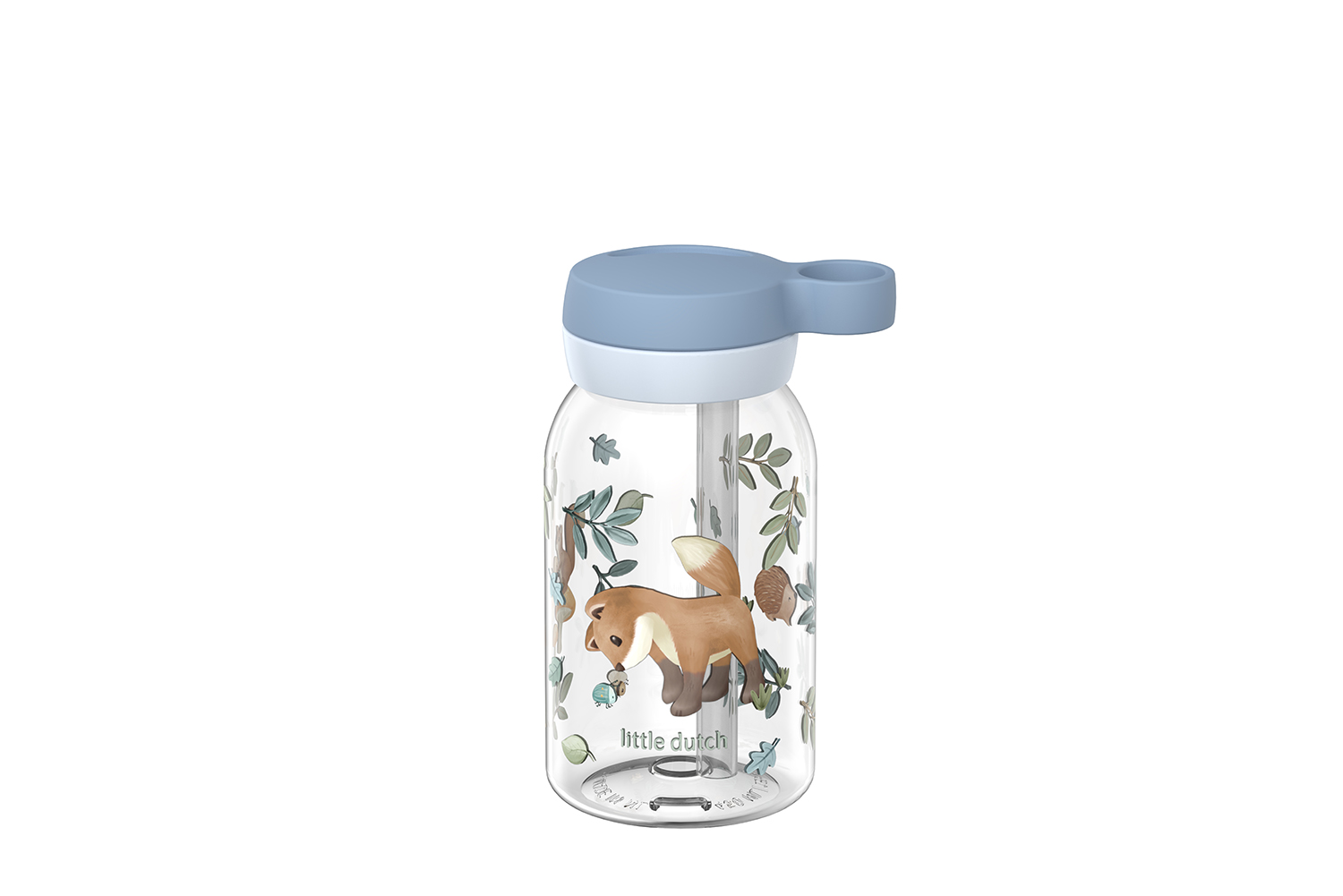 Trinkflasche mit Trinkhalm Campus - Forest Friends 450 ml