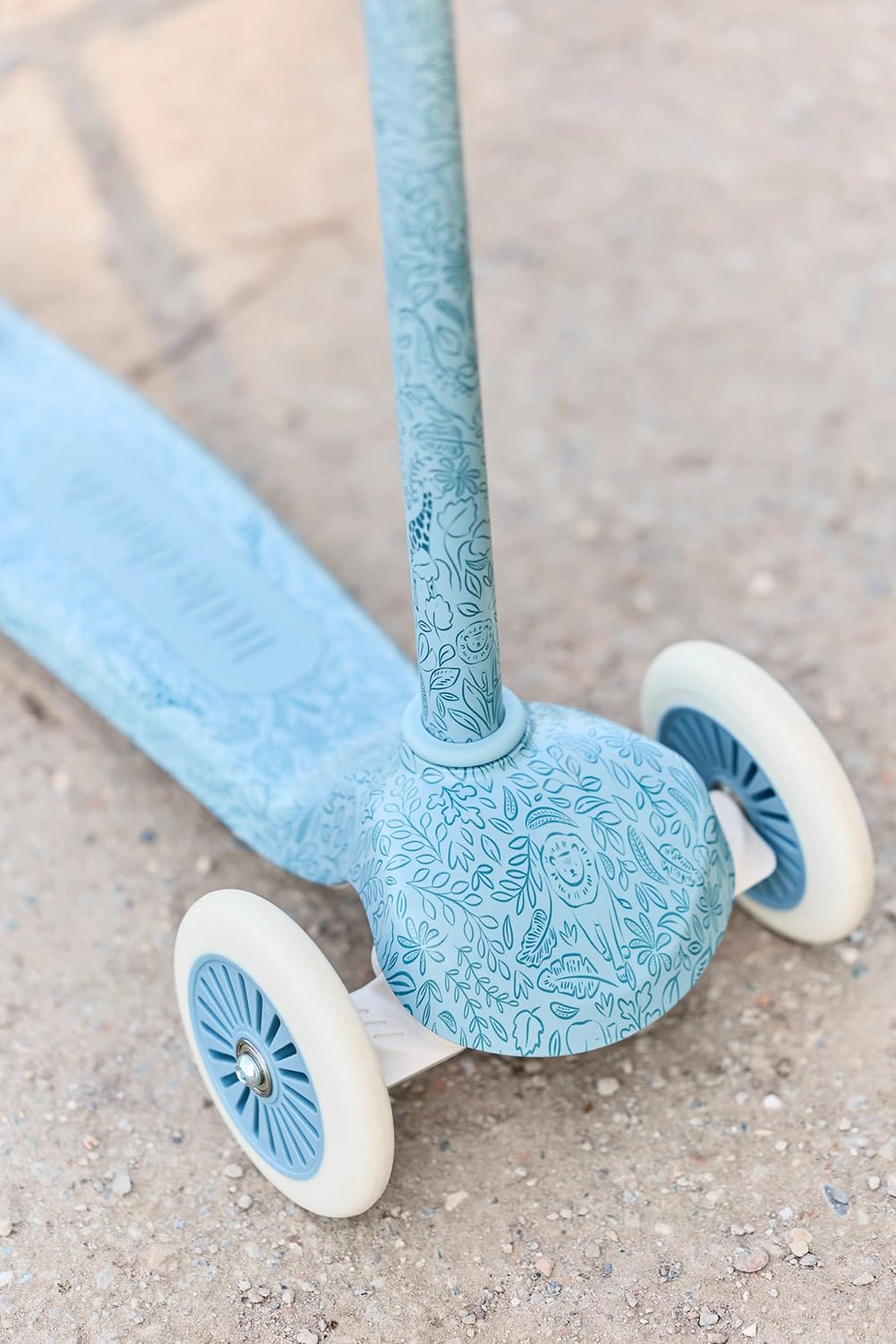 Kinderroller / Tretroller - Safari Dreams blau