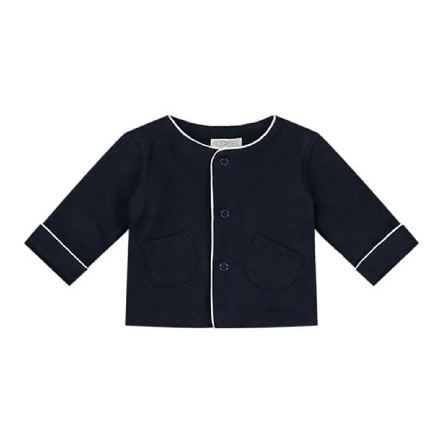 Strickjacke dunkelblau (Gr. 50/56) Strickjacke dunkelblau (Gr. 50/56)