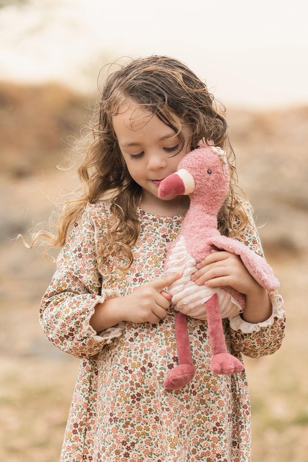 Stofftier Kuscheltier Flamingo - Safari Friends rosa (35 cm)