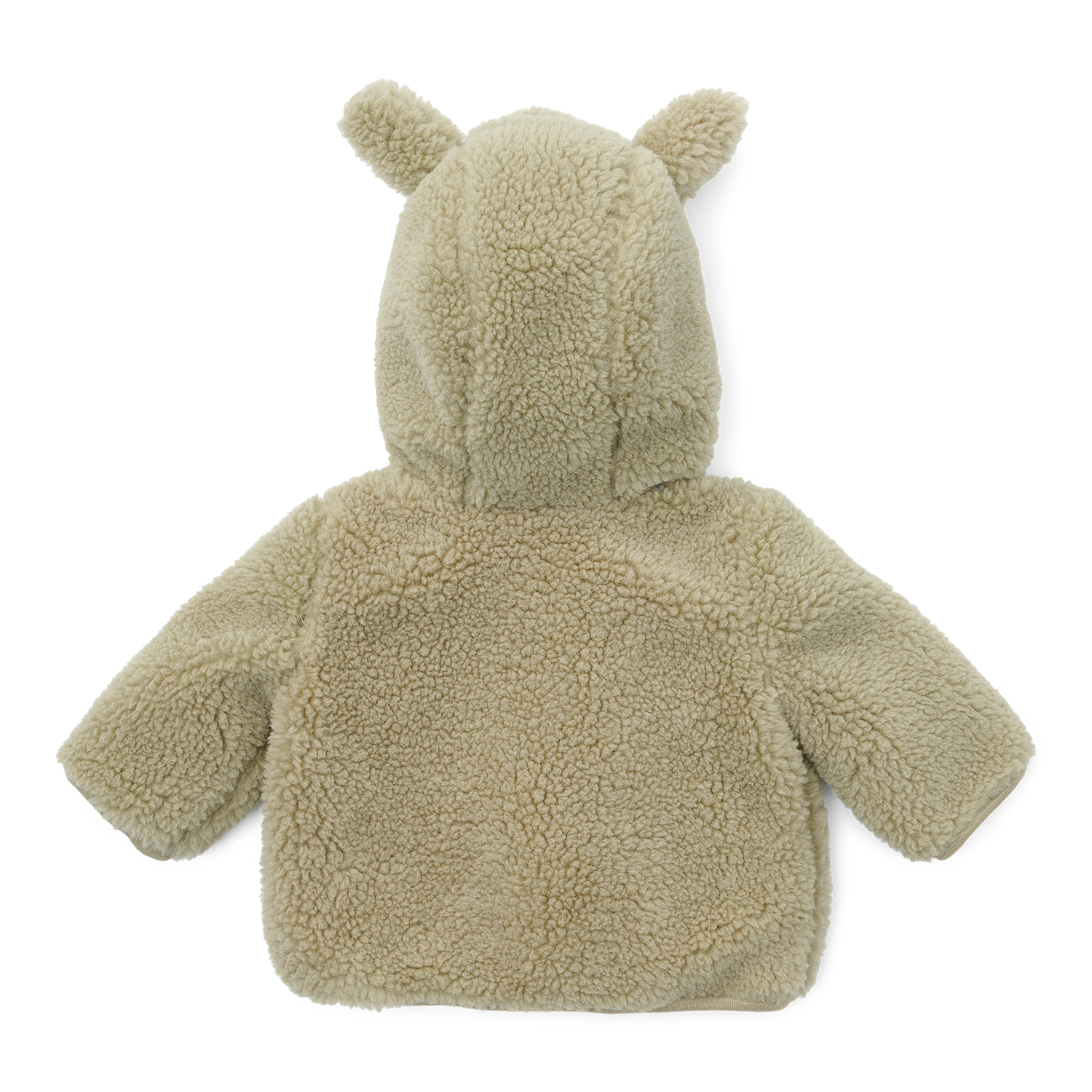 Jacke Teddyfell - Newborn Winter soft green (Gr. 74)