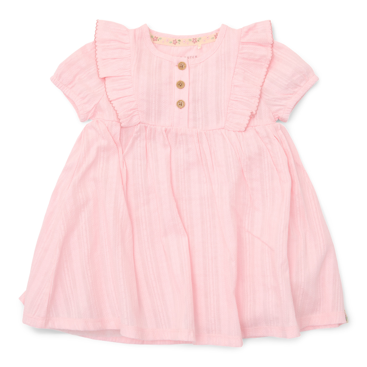 Kleid kurzärmlig mit Rüschen Lotus - Fairy Garden rosa (Gr. 74) Kleid kurzärmlig mit Rüschen Lotus - Fairy Garden rosa (Gr. 74)