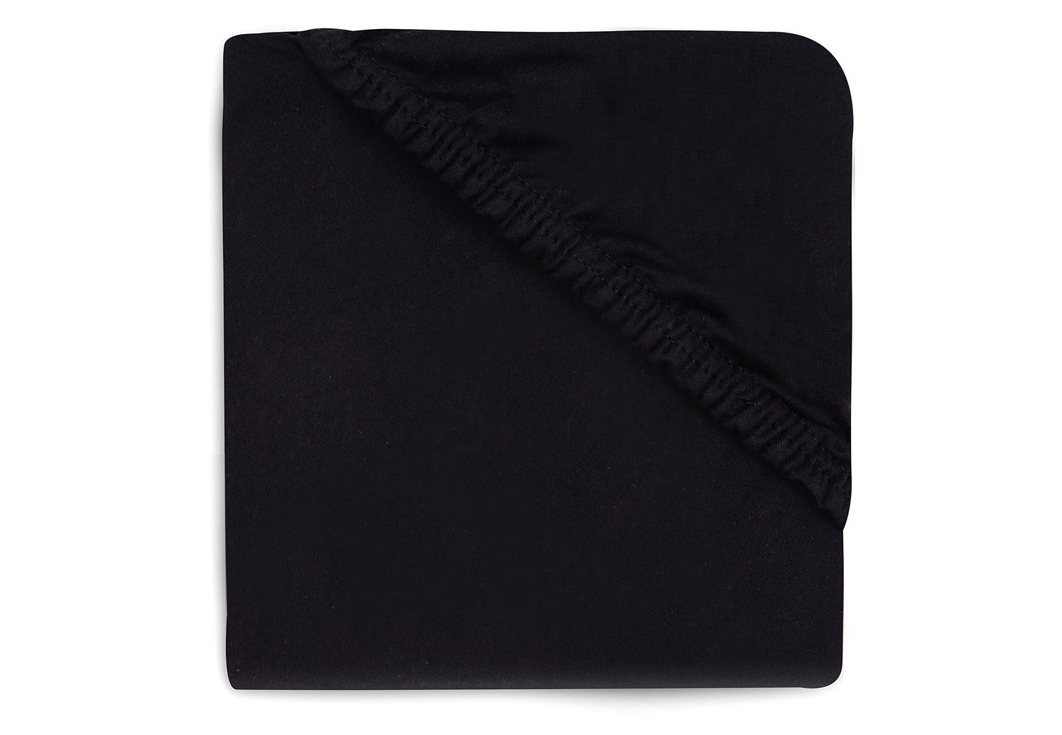 Spannlaken für Laufgitter - Jersey schwarz (Ø 95 cm)