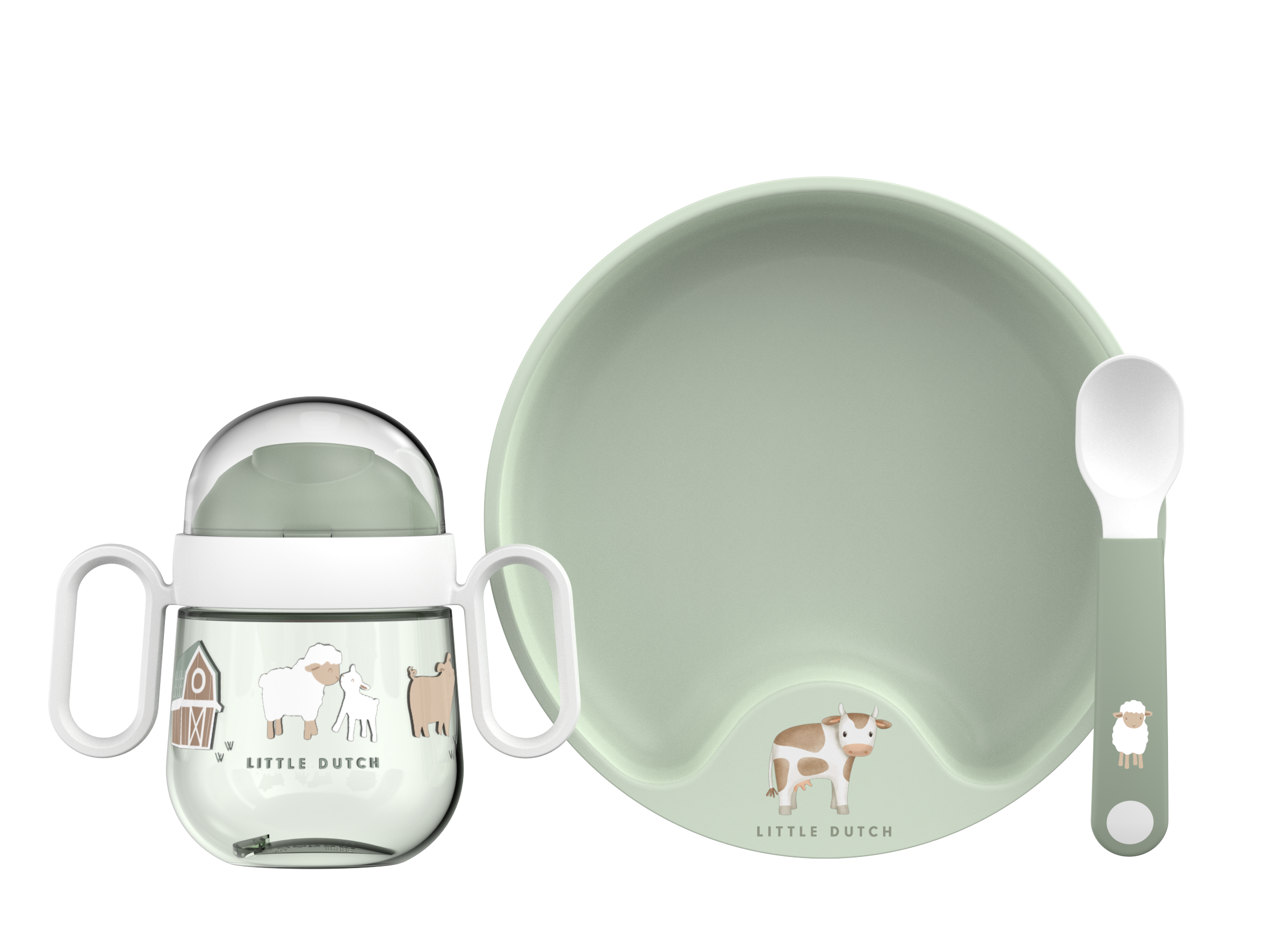 Babygeschirr Set 3-teilig - Little Farm Babygeschirr Set 3-teilig - Little Farm