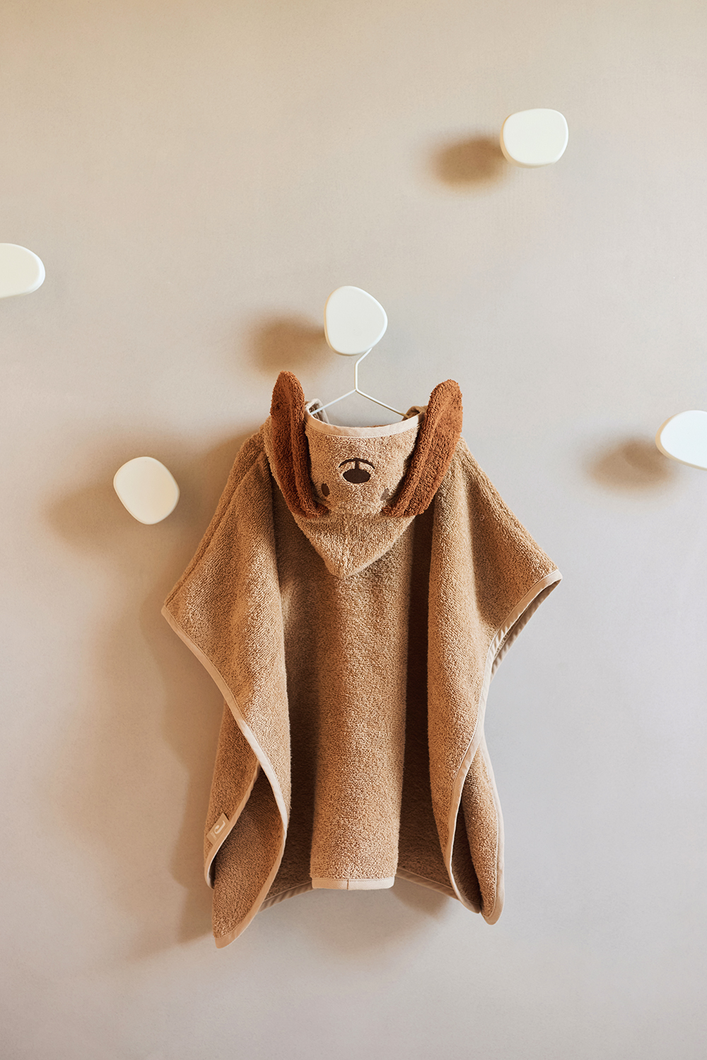 Badeponcho Hund Diego - Tiny Park braun