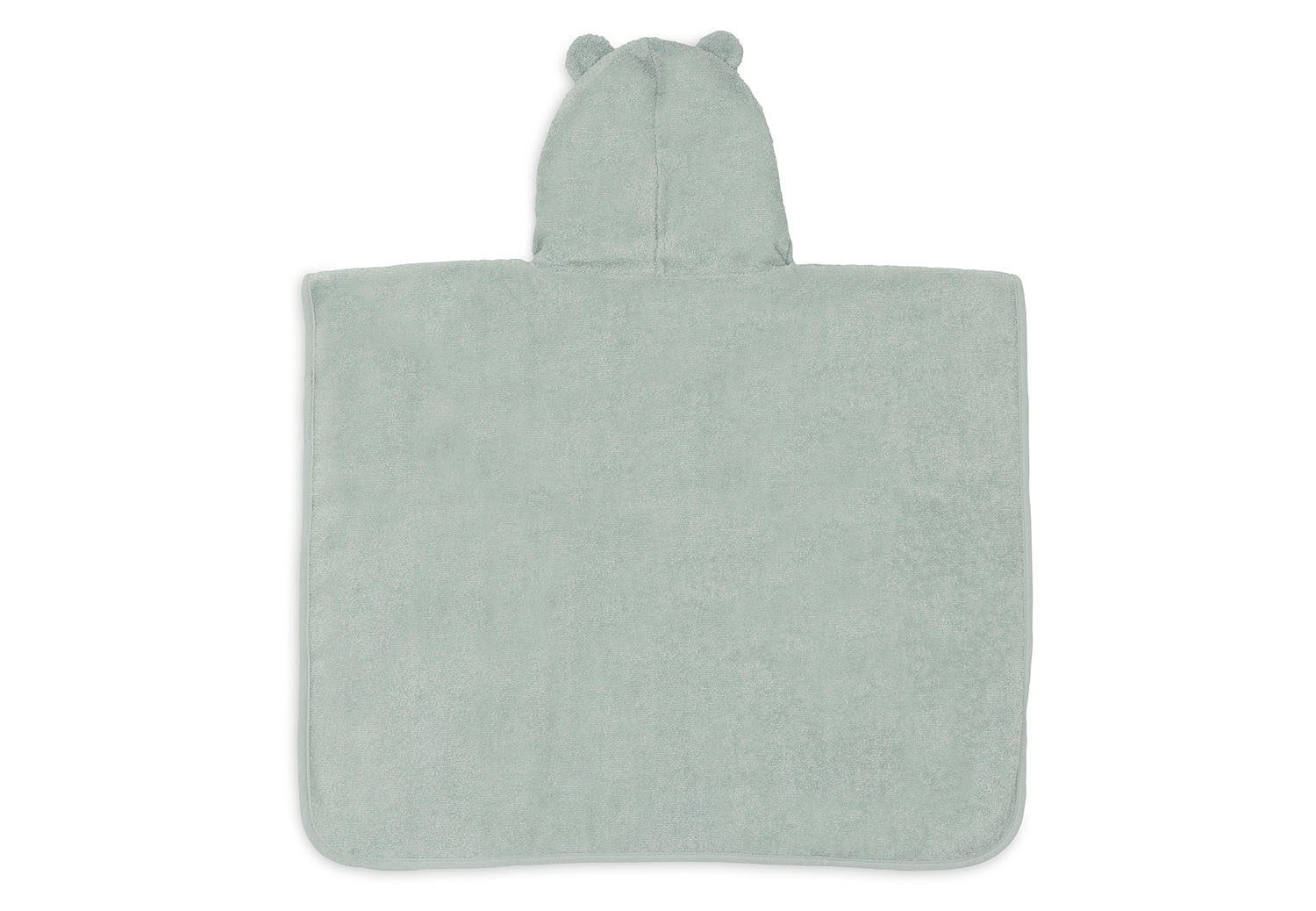 Badeponcho Nilpferd - Hippo Happy grün