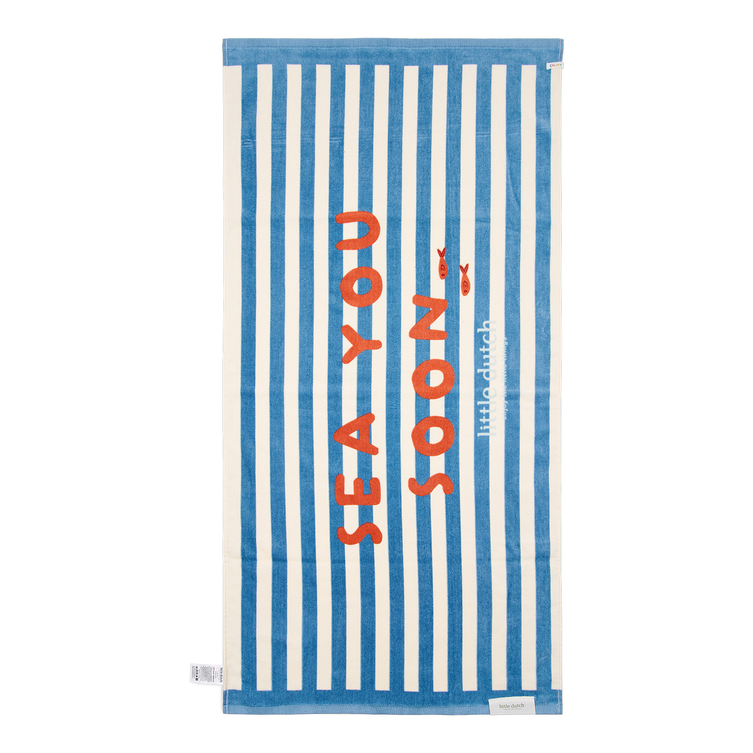 Handtuch / Strandhandtuch - Ocean Sea Blue (60x120 cm)