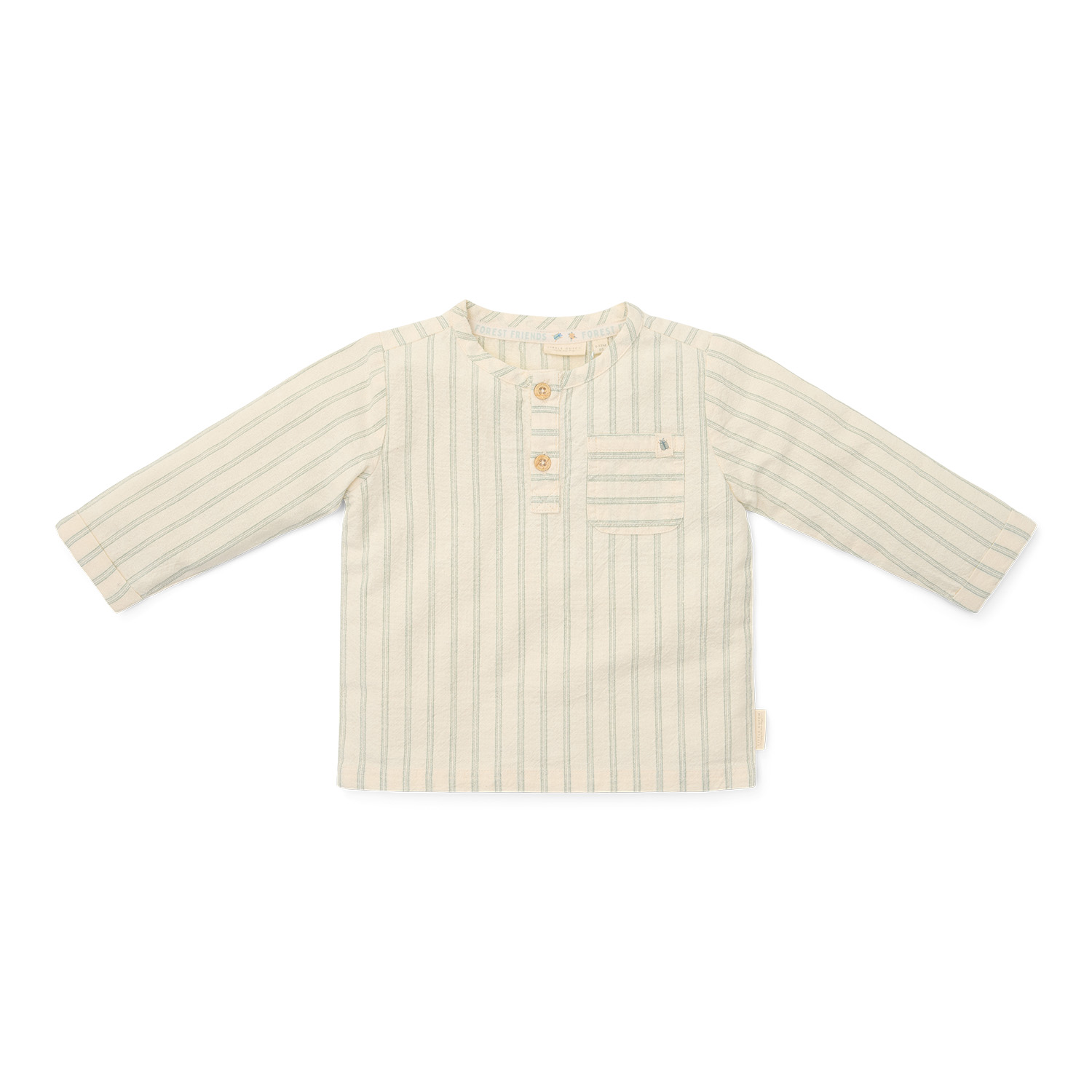 Long Sleeve Shirt / Langarmshirt gestreift - Forest Friends weiß / grün (Gr. 74) Long Sleeve Shirt / Langarmshirt gestreift - Forest Friends weiß / grün (Gr. 74)