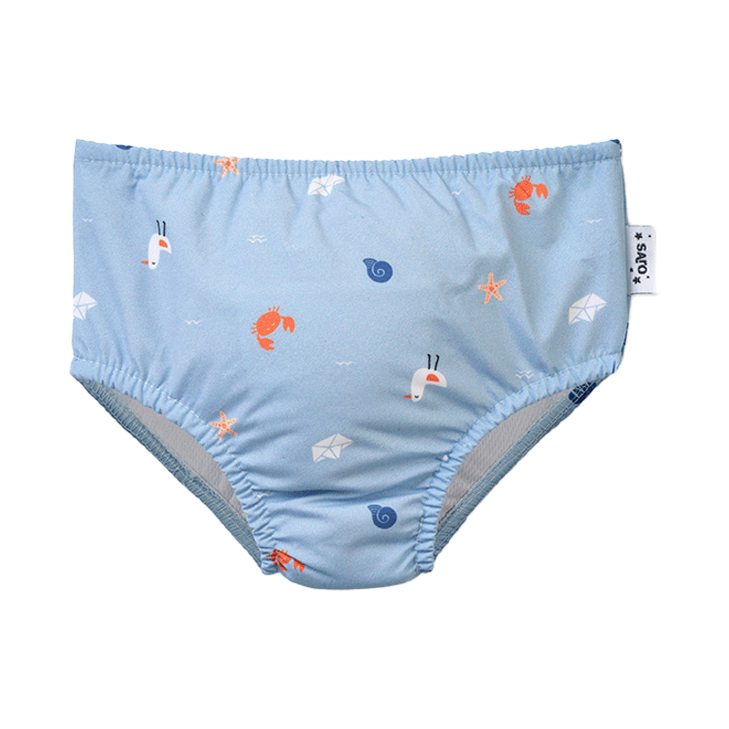 Badehose / Schwimmwindel Sailors blau (Gr. 3-6 Monate) Badehose / Schwimmwindel Sailors blau (Gr. 3-6 Monate)