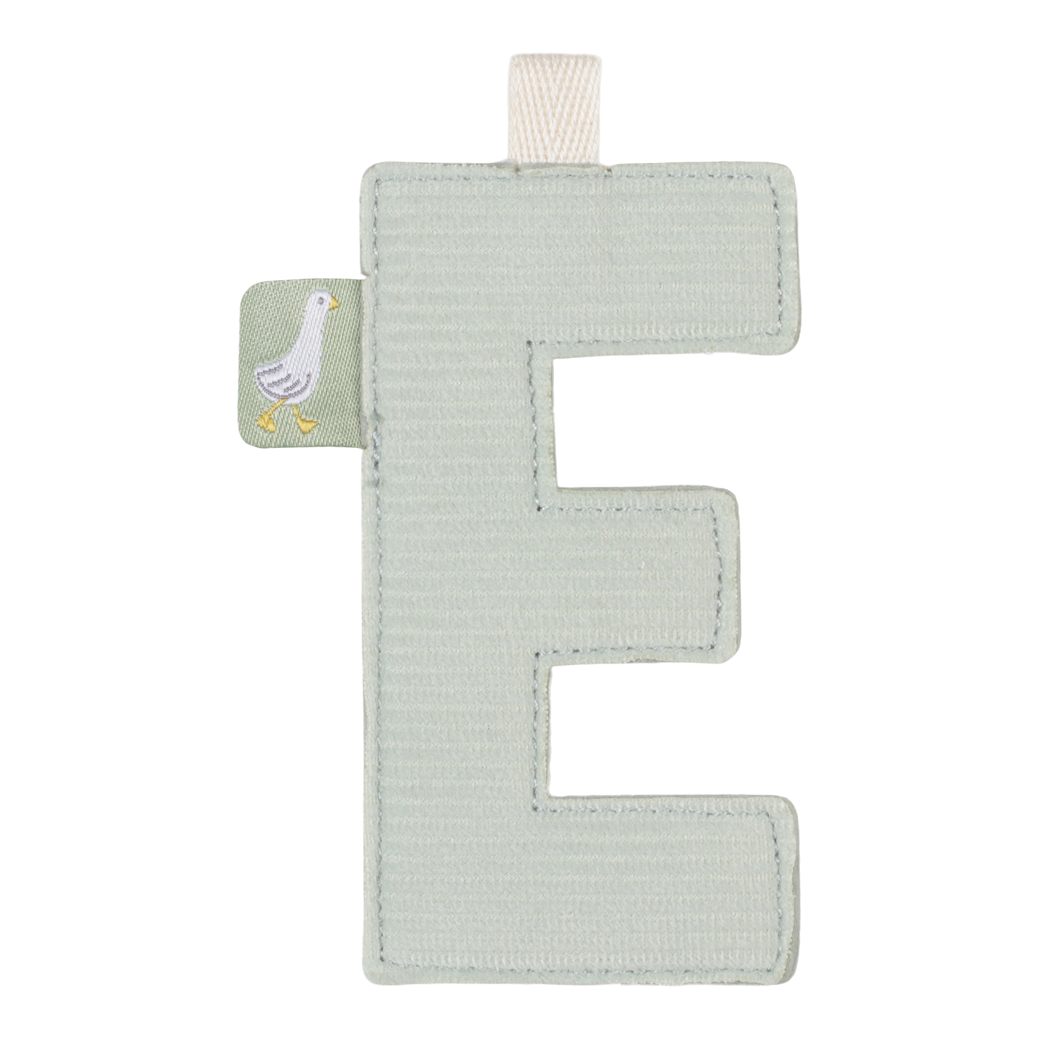 Anhänger Stoffbuchstabe "E" Anhänger Stoffbuchstabe "E"