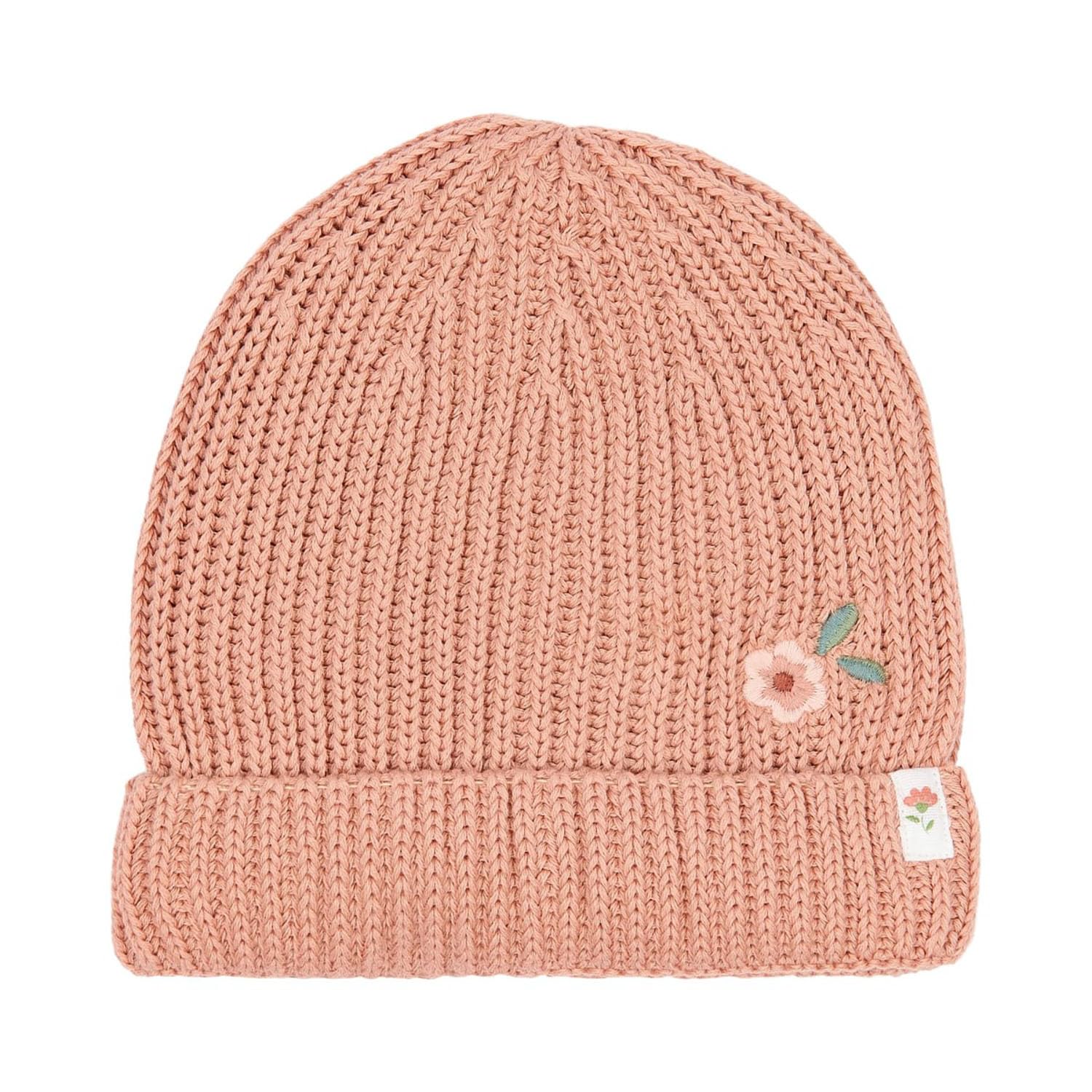 Mütze Strick Deep Pink - Safari Friends rosa (Gr. 74/86)