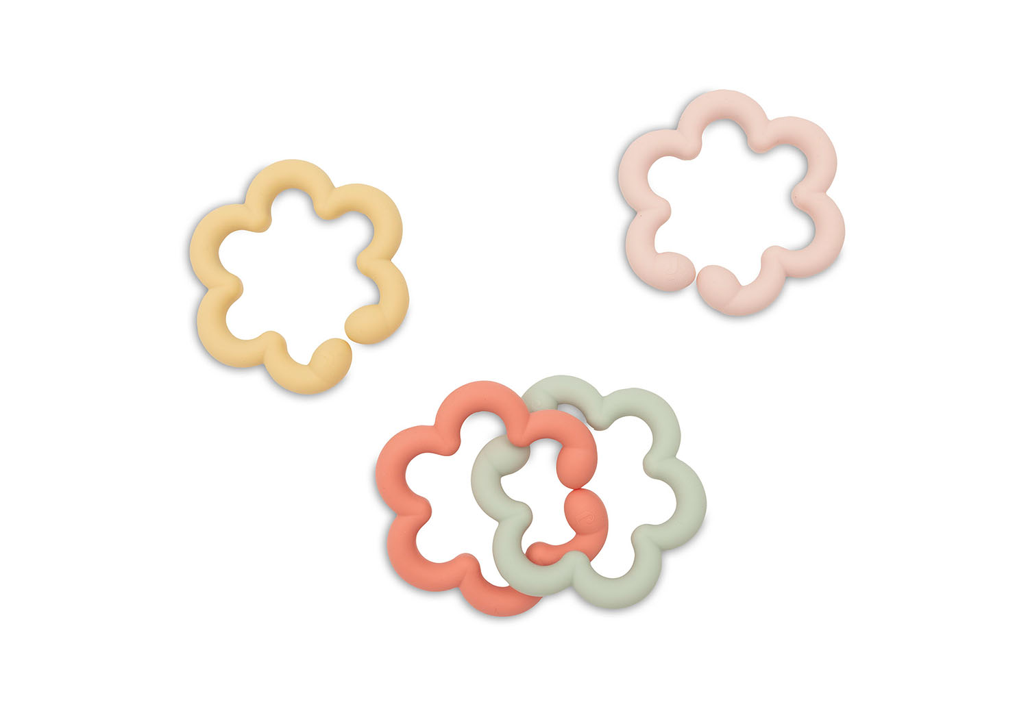 Spielringe Silikon - Blumen / Flowers